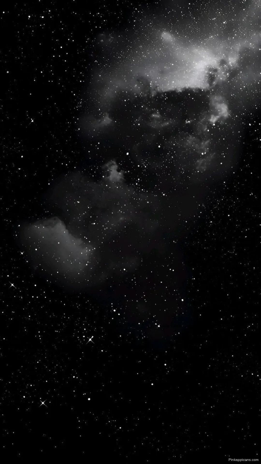 Deep Space Star Wallpaper A BW Cosmic Cloud and Galaxy Scene for your Phone Wallpaper Deep Space Star Wallpaper A B&W Cosmic Cloud and Galaxy Scene for your Phone Wallpaper