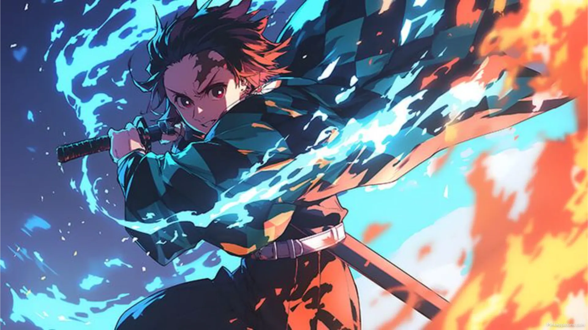 Demon Slayer Tanjiro Anime Wallpaper for Laptop Intense Blade Art for a Powerful Mobile Display Demon Slayer Tanjiro Anime Wallpaper for Laptop – Intense Blade Art for a Powerful Mobile Display