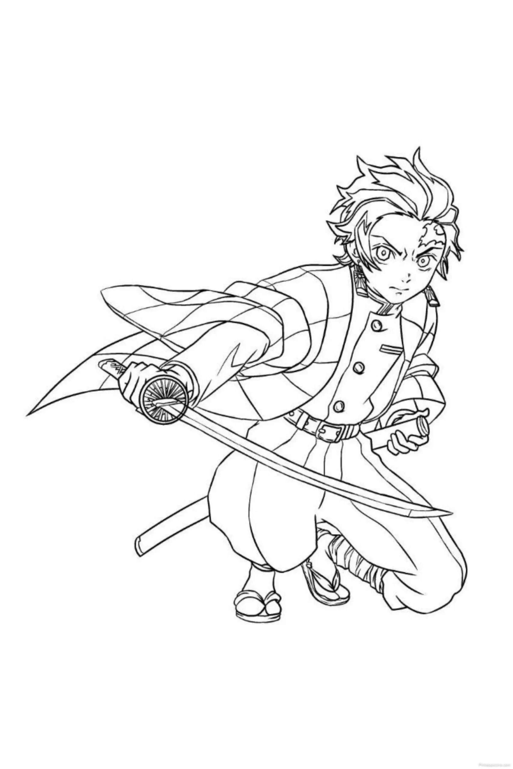 Demon Slayer in Motion A Dynamic Tanjiro Pose for Your Next Anime Drawing scaled Demon Slayer in Motion A Dynamic Tanjiro Pose for Your Next Anime Drawing.
