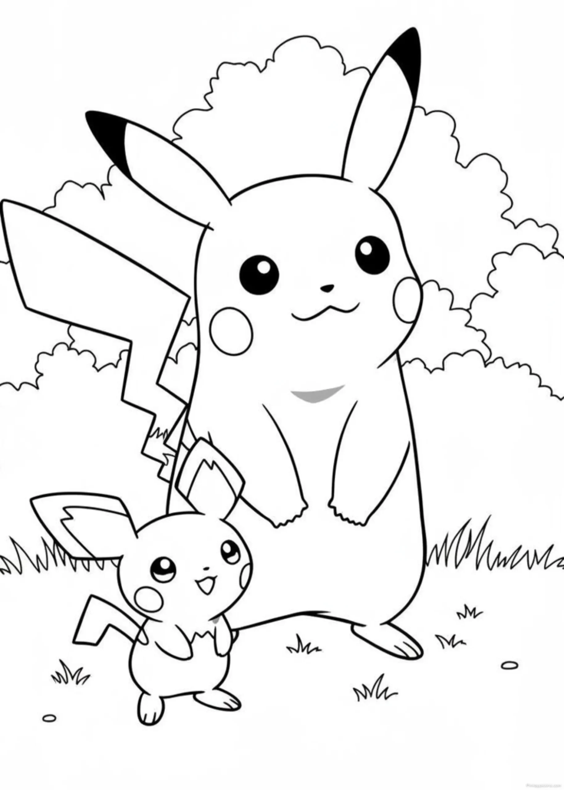 Drawing Ideas of Pikachu and Pichu for Kids scaled Drawing Ideas of Pikachu and Pichu for Kids