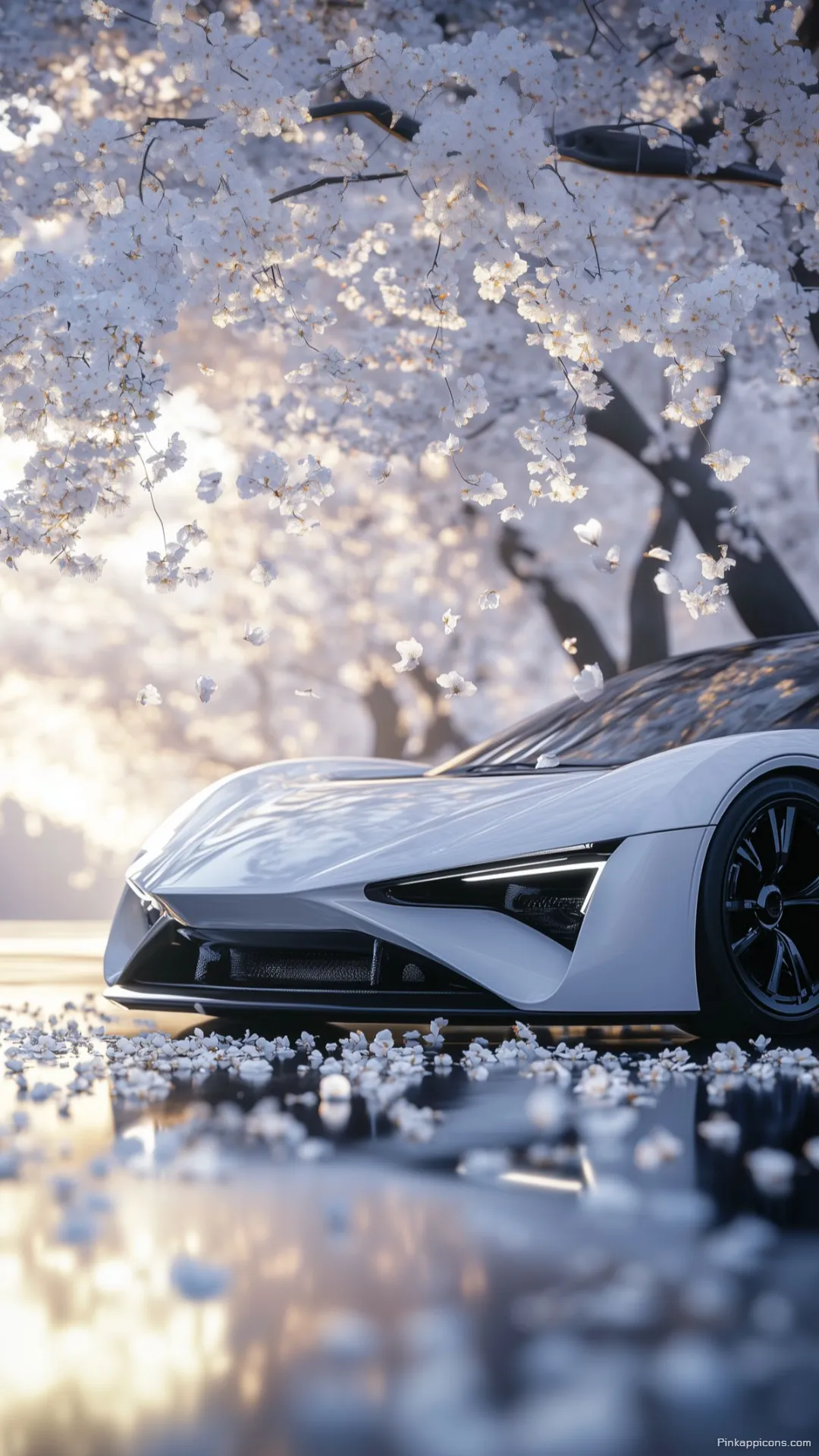 Dreamy McLaren Wallpaper with Falling Sakura Petals Beautiful Automotive Art for Mobile Dreamy McLaren Wallpaper with Falling Sakura Petals – Beautiful Automotive Art for Mobile