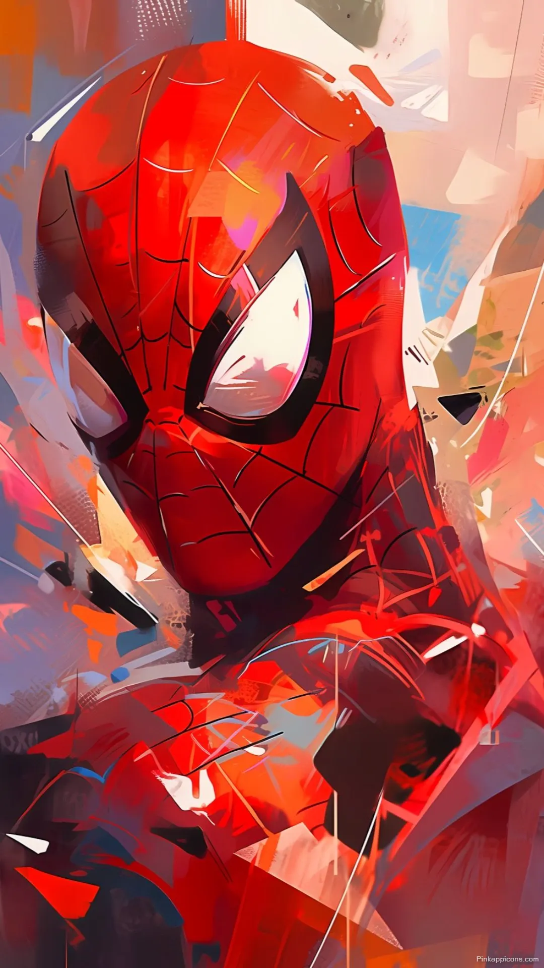 Dynamic Brushstroke Spider Man Mobile Wallpaper Expressive Art Style Spiderman Dynamic Brushstroke Spider-Man Mobile Wallpaper Expressive Art Style Spiderman.