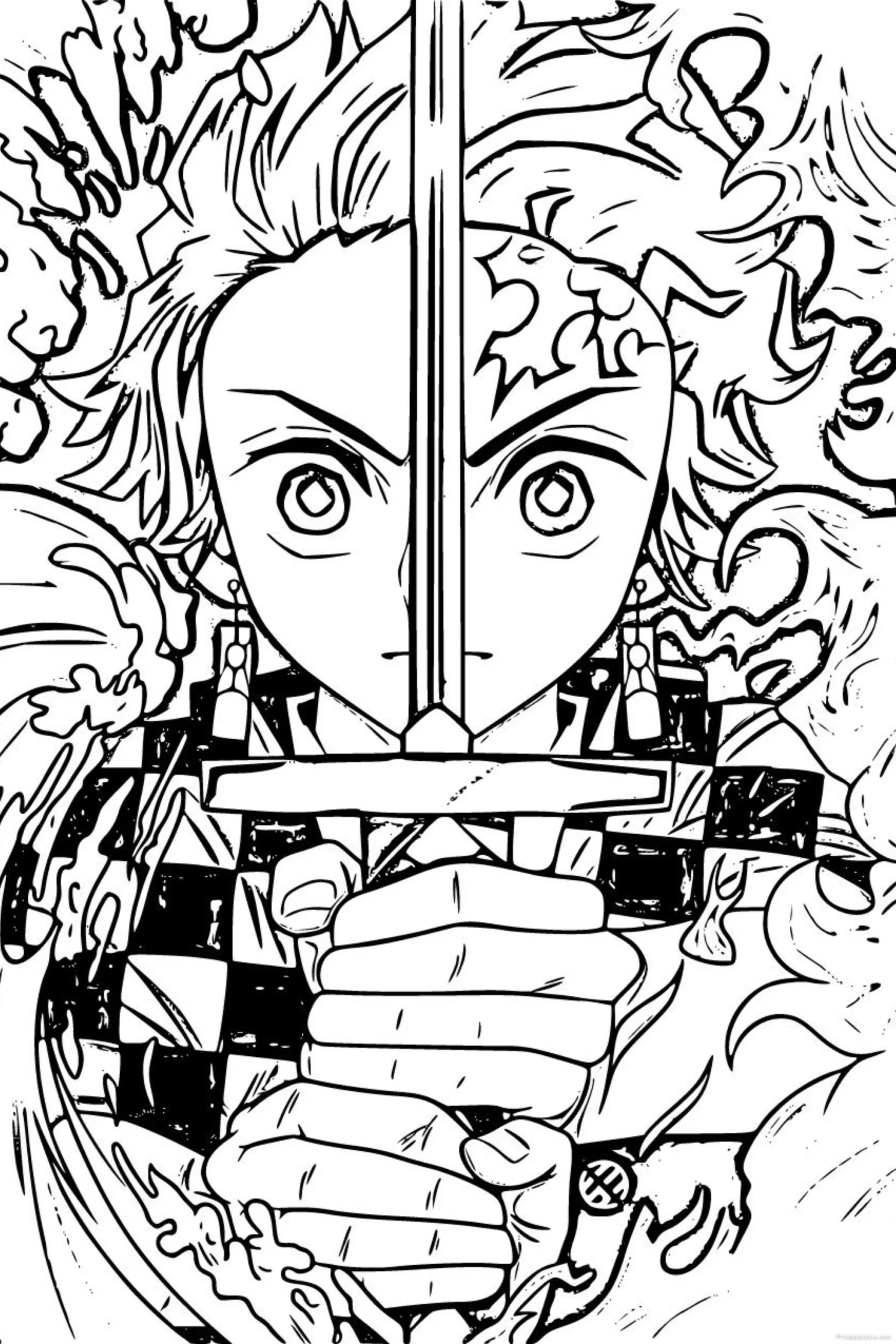 Dynamic Demon Slayer Art A Powerful Tanjiro Anime Drawing for Your Sketchbook scaled Dynamic Demon Slayer Art A Powerful Tanjiro Anime Drawing for Your Sketchbook.
