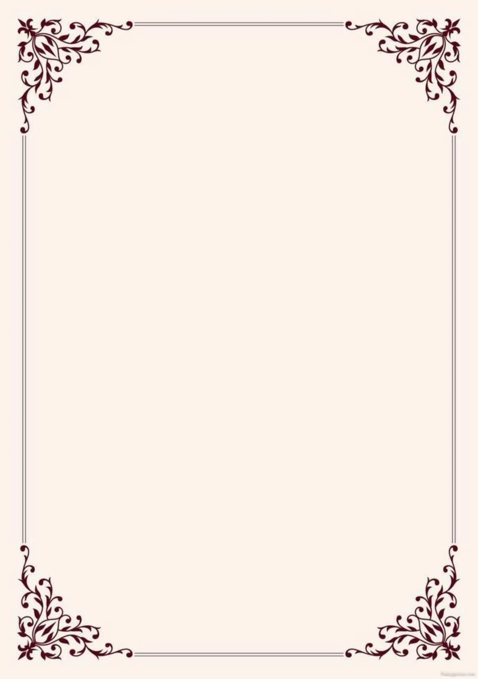 Elegant Floral Border Design Ideas for Stylish Phone Templates Elegant Floral Border Design Ideas for Stylish Phone Templates
