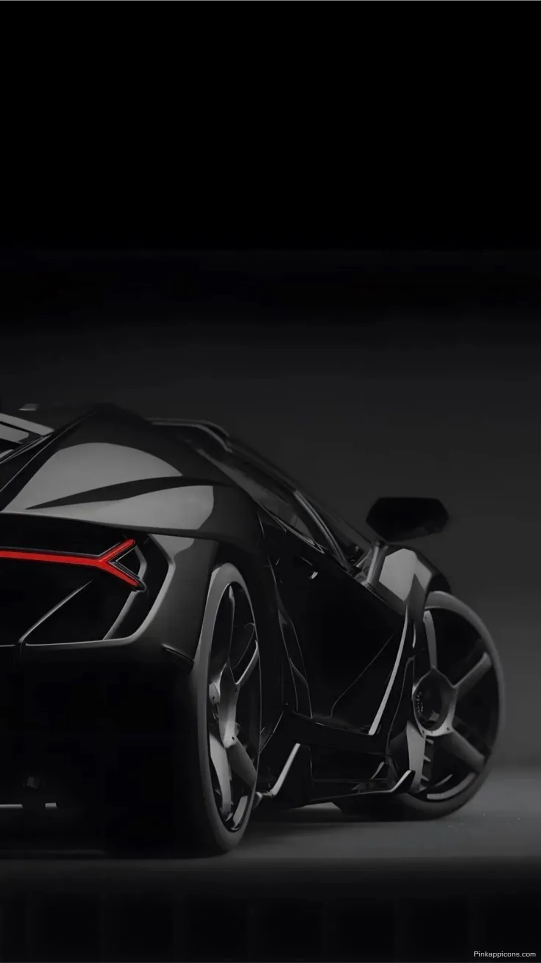 Experience Ultimate Luxury with This Minimalist Black Supercar Porche Wallpaper for Phones Experience Ultimate Luxury with This Minimalist Black Supercar Porche Wallpaper for Phones
