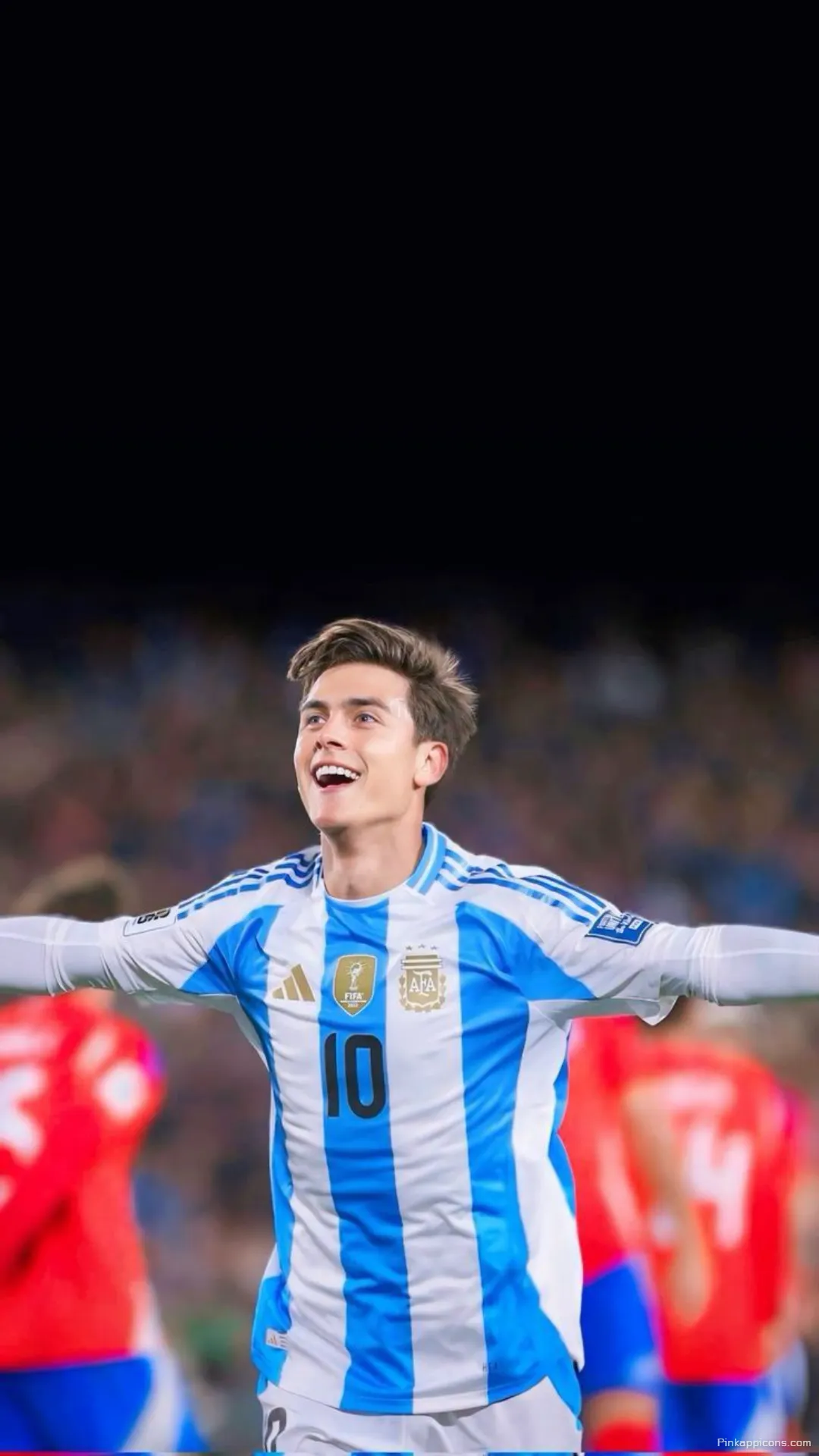 Exultant Player Football Wallpaper for Phone Argentina Jersey Exultant Player Football Wallpaper for Phone Argentina Jersey