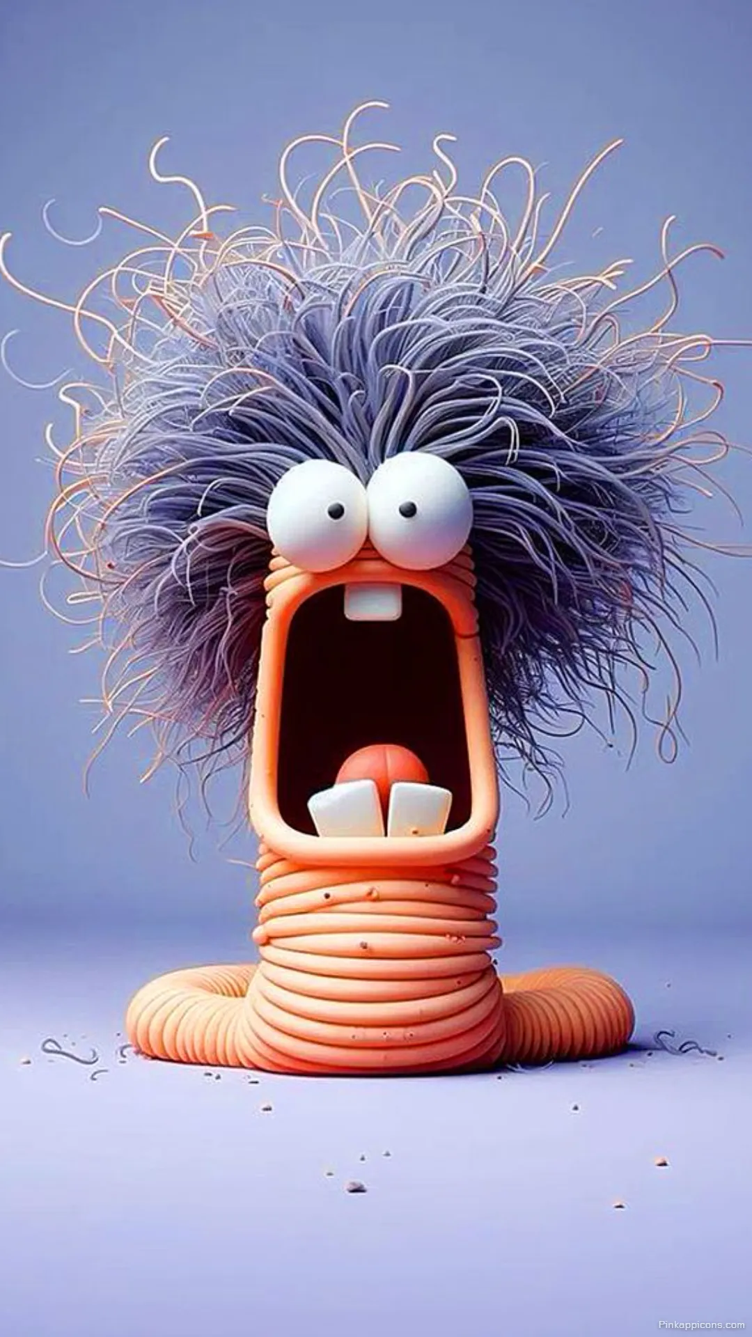Funny Screaming Monster Wallpaper Quirky Phone Background Funny Screaming Monster Wallpaper – Quirky Phone Background