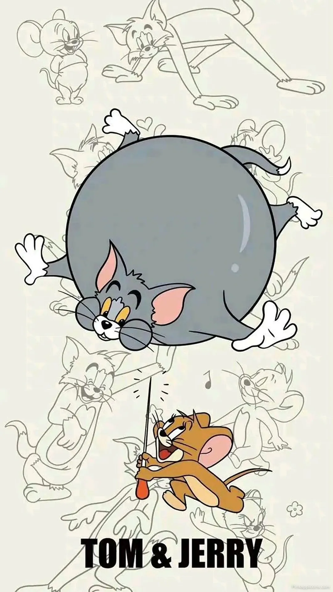 Funny Tom and Jerry HD Wallpaper Inflated Cat Phone Wallpaper Art Funny Tom and Jerry HD Wallpaper Inflated Cat Phone Wallpaper Art