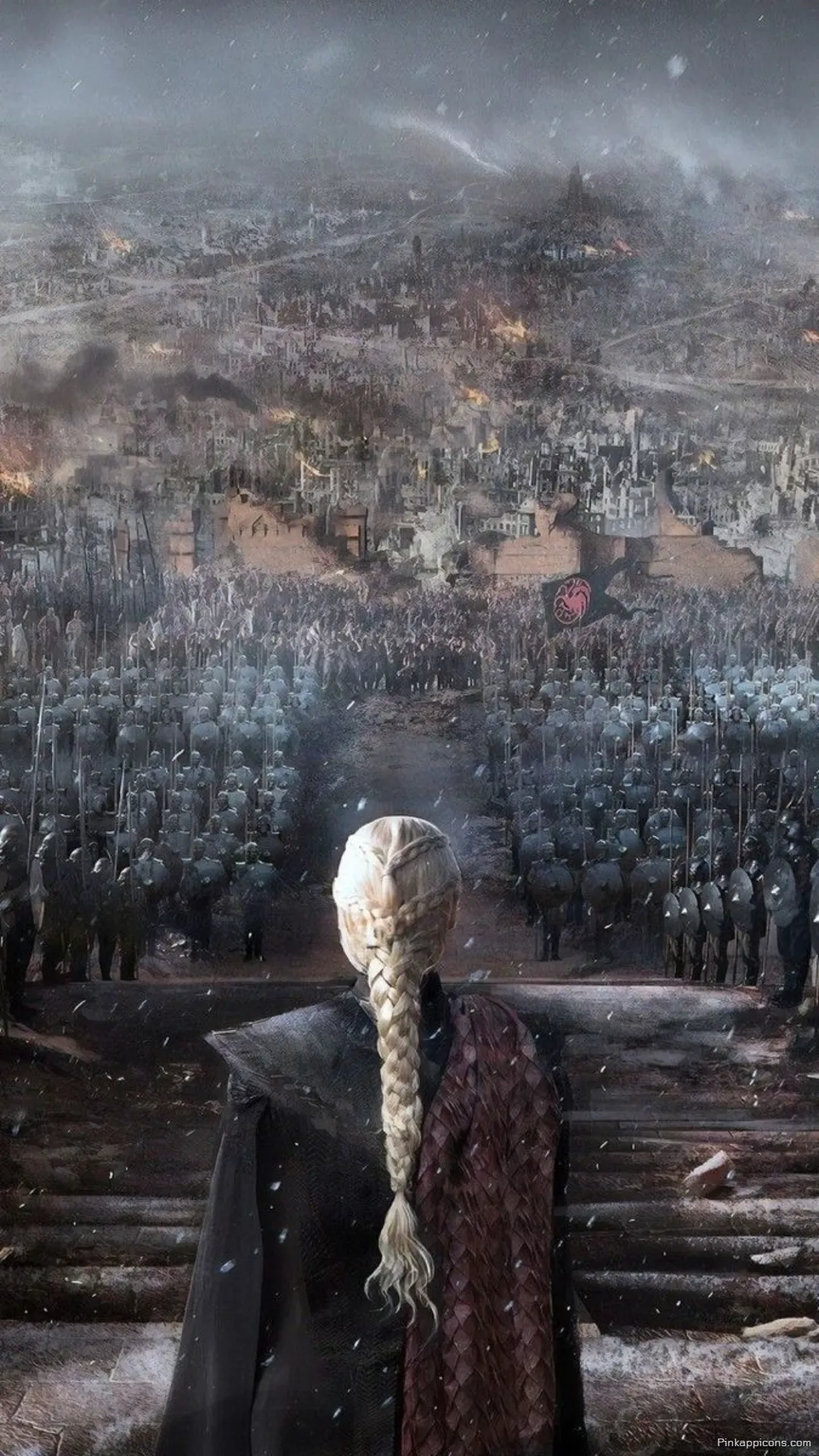 Game of Thrones HD Wallpapers Daeneryss Victory at Kings Landing Phone Wallpaper Game of Thrones HD Wallpapers Daenerys’s Victory at King’s Landing Phone Wallpaper.