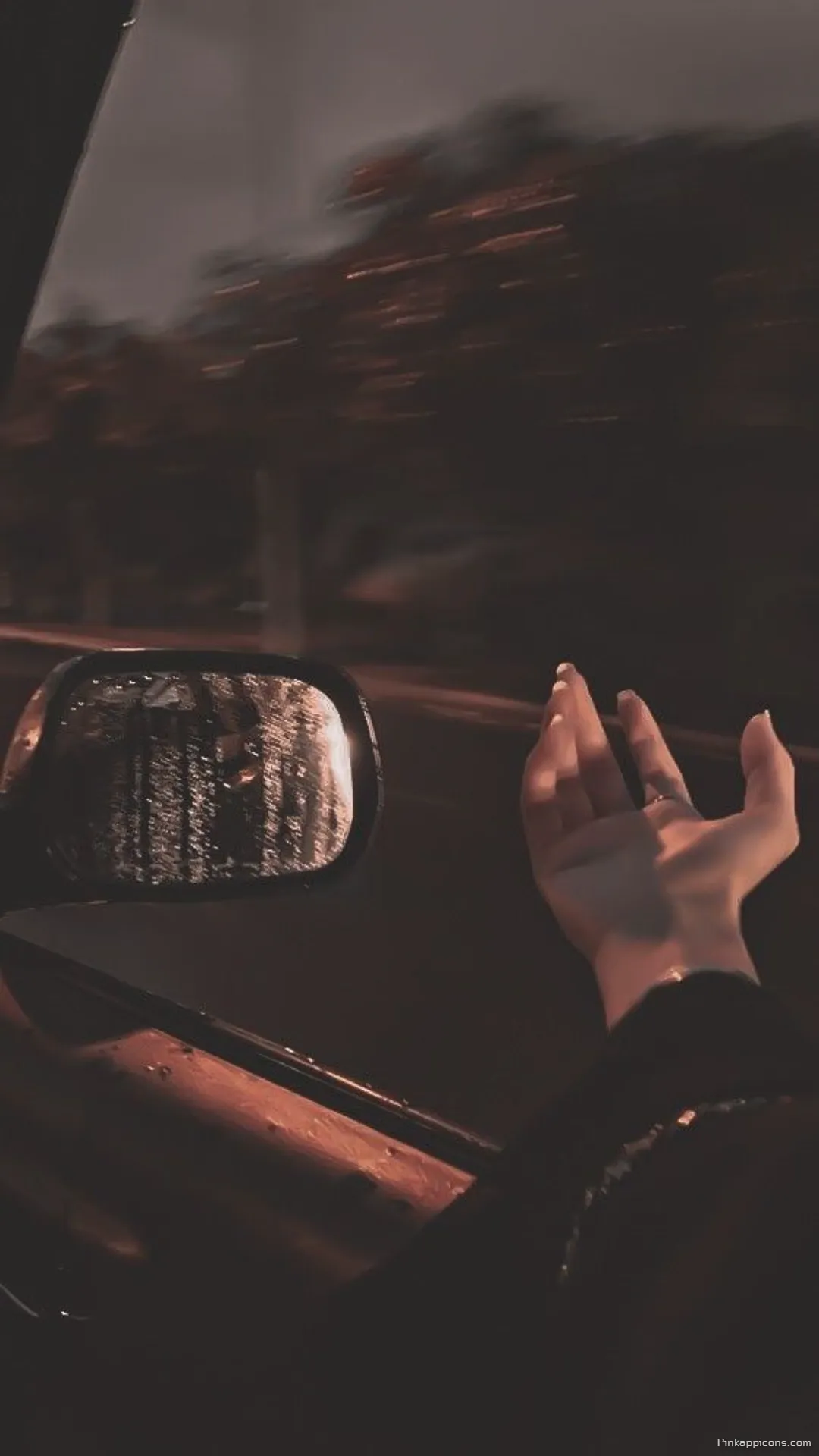 Girls Wallpaper HD Serene Hand in the Rain from a Car Window Phone Wallpaper Girls Wallpaper HD Serene Hand in the Rain from a Car Window Phone Wallpaper