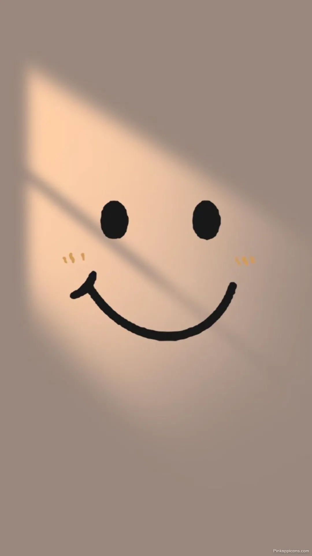 Girls Wallpaper HD Serene Smiley Face Drawing with a Sunlight Shadow Girls Wallpaper HD Serene Smiley Face Drawing with a Sunlight Shadow