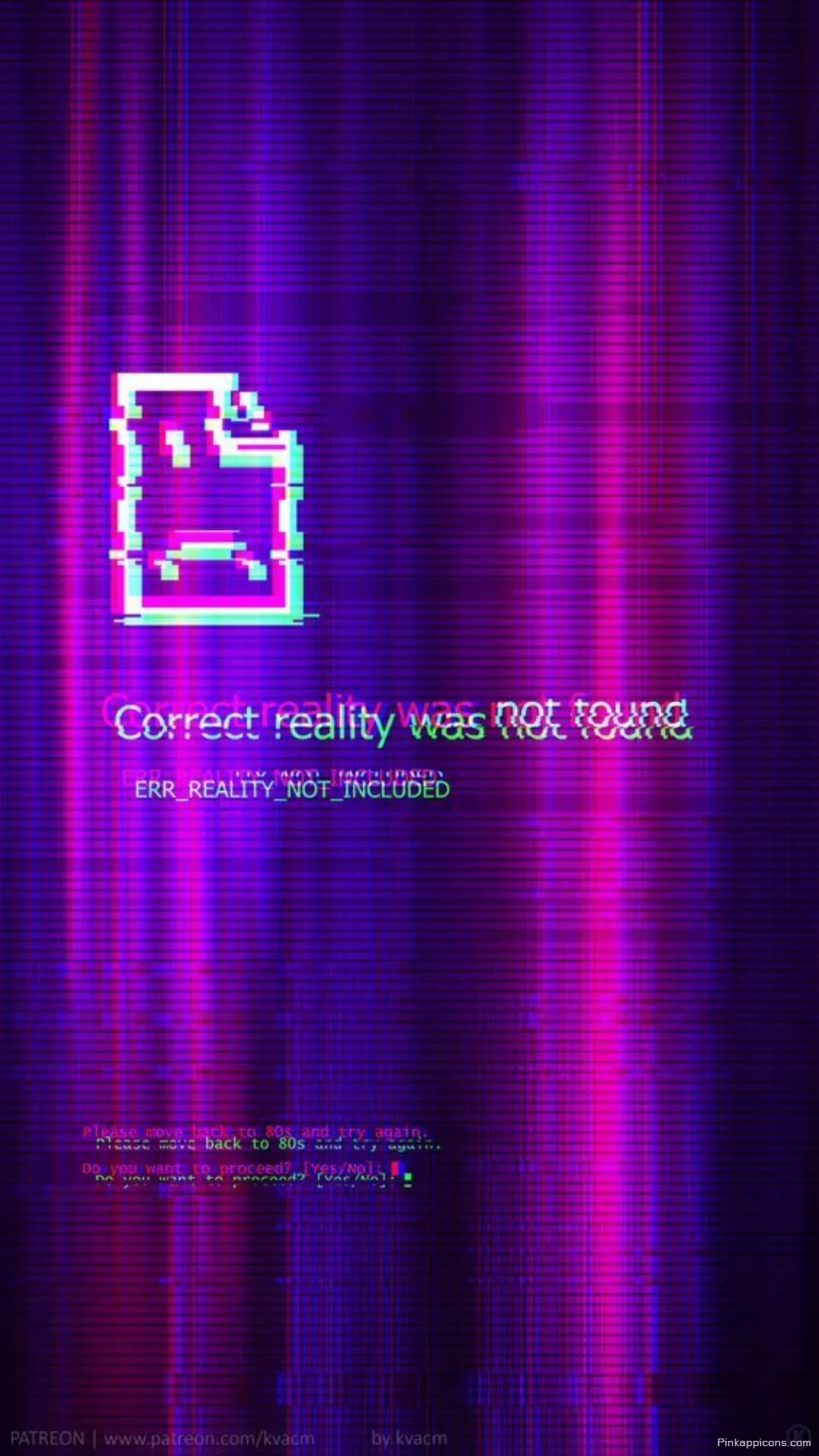 Glitchy Reality Hacker Wallpaper Correct Reality Not Found Pixel Art Phone Background Glitchy Reality Hacker Wallpaper – Correct Reality Not Found Pixel Art Phone Background.
