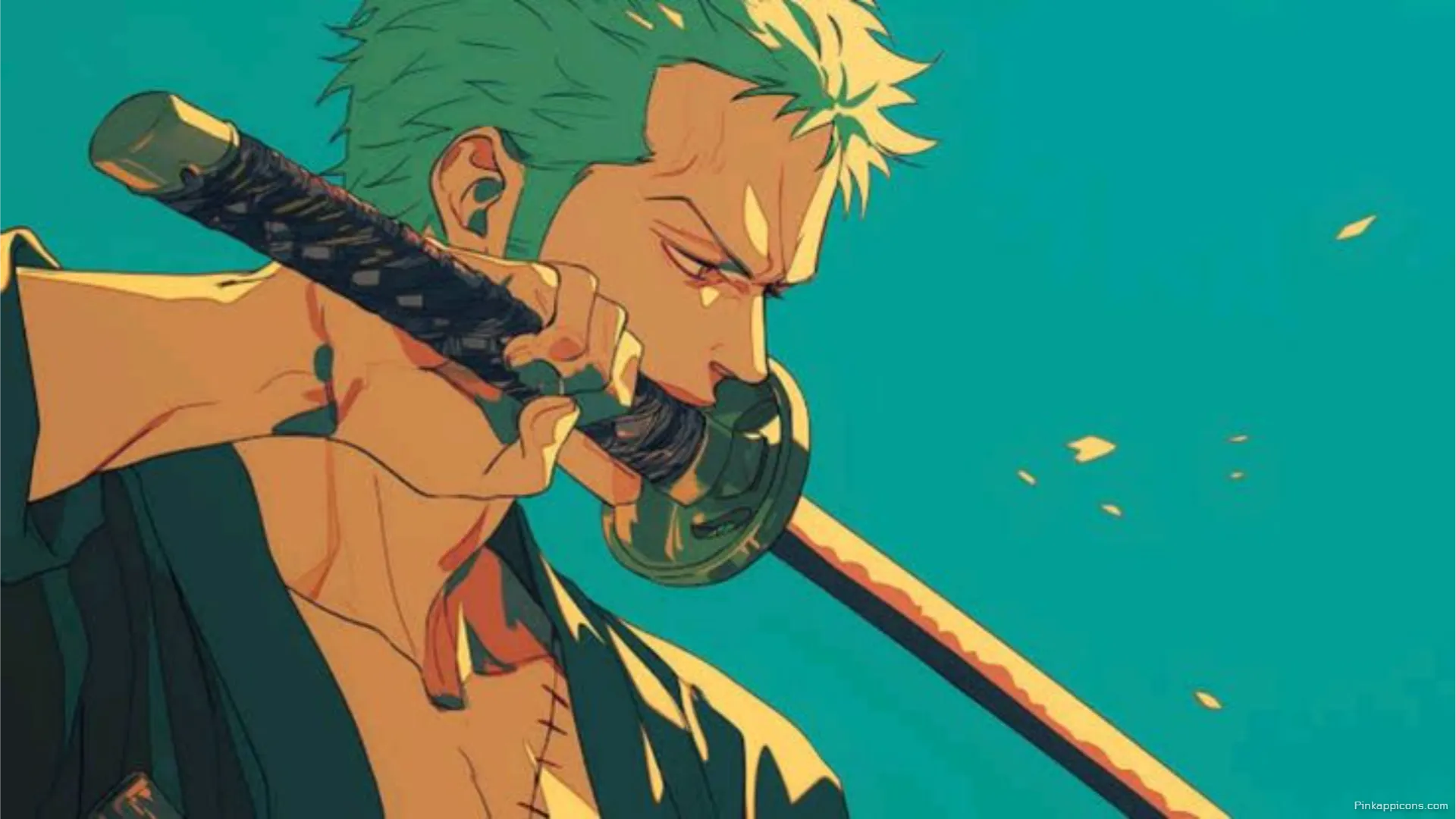 Iconic One Piece Zoro Anime Wallpaper for Laptop with Katana Fierce Warrior Mobile Display Iconic One Piece Zoro Anime Wallpaper for Laptop with Katana – Fierce Warrior Mobile Display