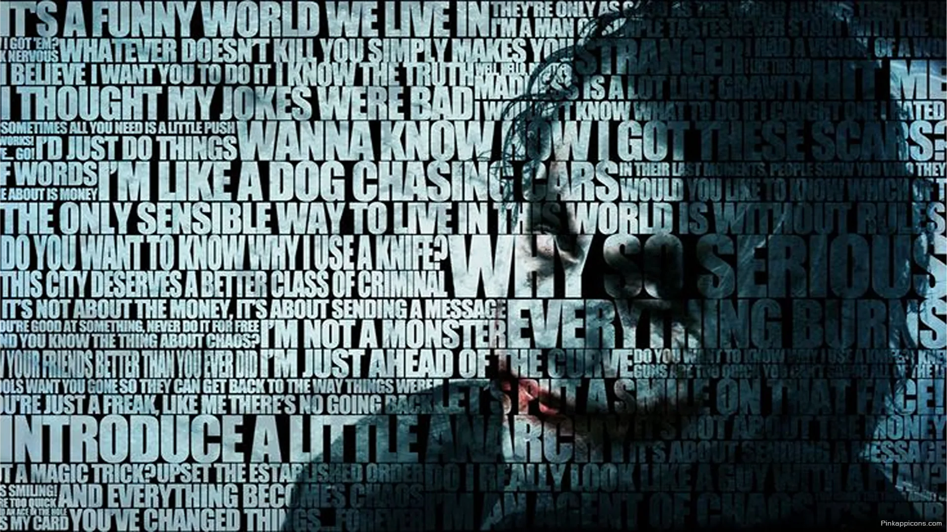 Joker Why So Serious Quotes 8K Wallpaper for PC Iconic Text Art Desktop Background Joker Why So Serious Quotes 8K Wallpaper for PC Iconic Text Art Desktop Background