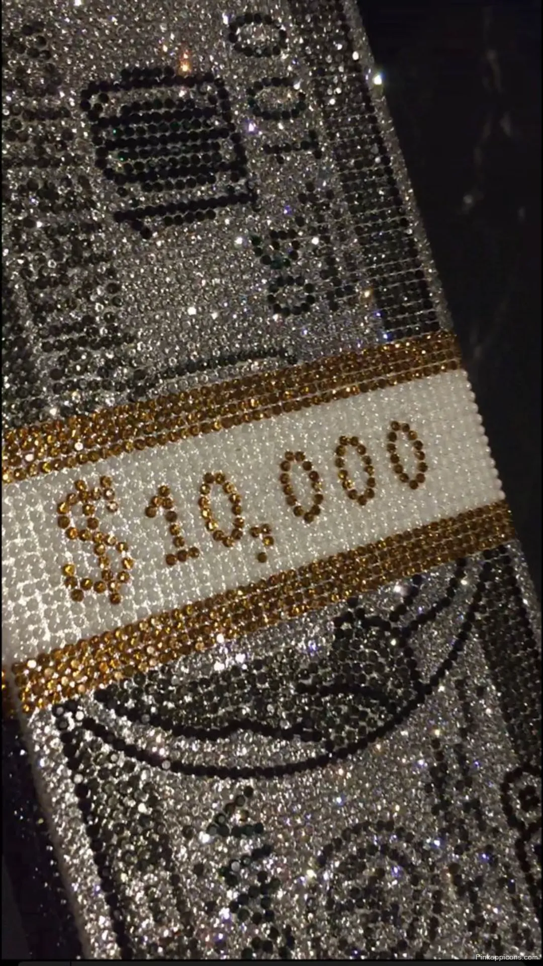 Luxury Money Wallpaper for Phone 10000 Stack with Diamonds Luxury Money Wallpaper for Phone $10,000 Stack with Diamonds