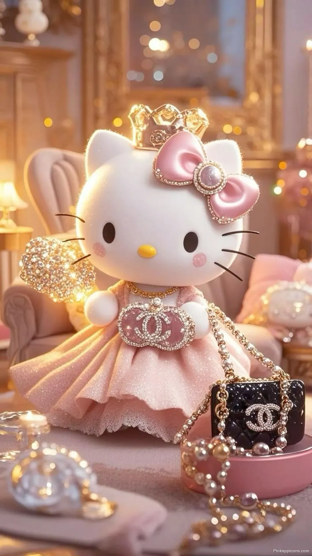 Luxury Queen Hello Kitty Wallpaper Aesthetic for the Fashionable Luxury Queen Hello Kitty Wallpaper Aesthetic for the Fashionable