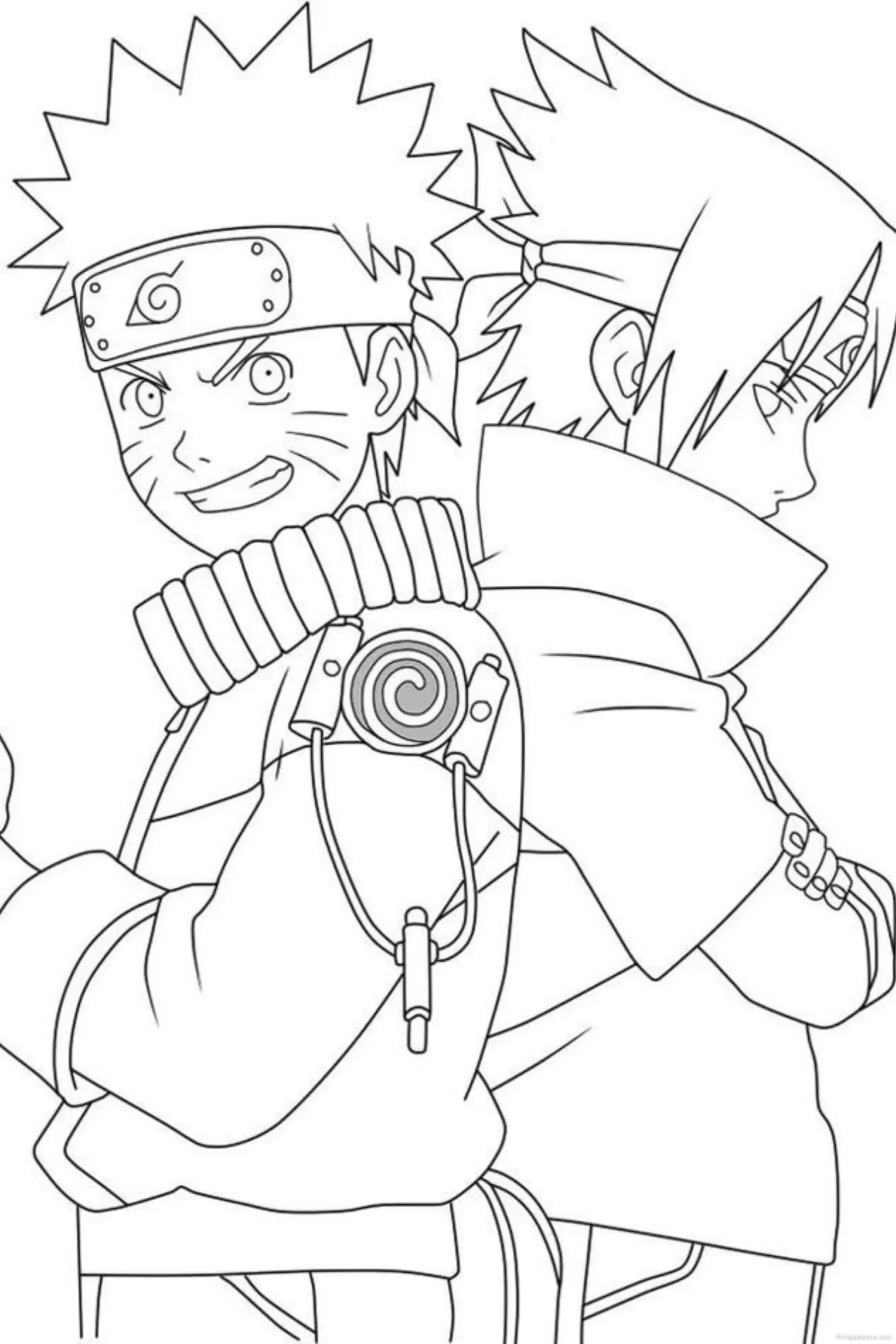 Master the Duo A Simple Naruto and Sasuke Line Art for an Easy Anime Drawing scaled Master the Duo A Simple Naruto and Sasuke Line Art for an Easy Anime Drawing.