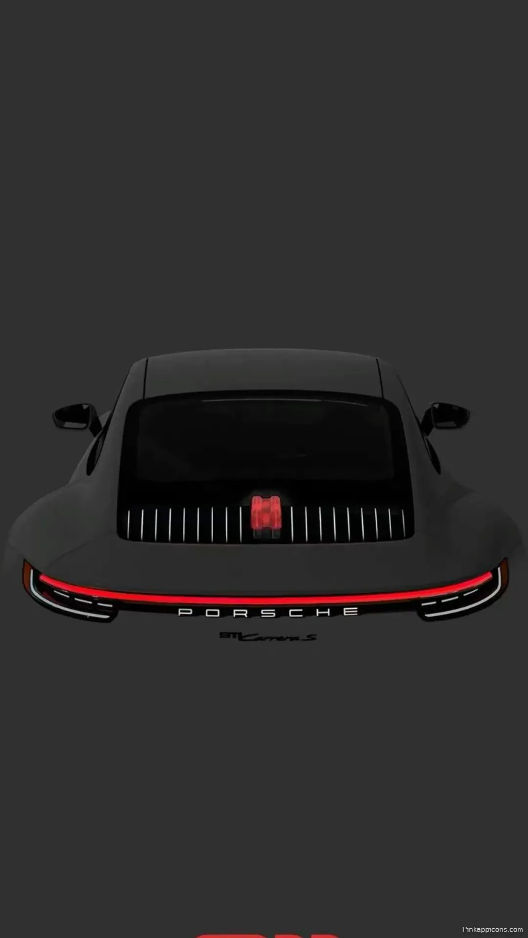 Minimalist Automotive Art Featuring the Porsche Carrera S A Sleek Porche Wallpaper for Mobile Minimalist Automotive Art Featuring the Porsche Carrera S A Sleek Porche Wallpaper for Mobile