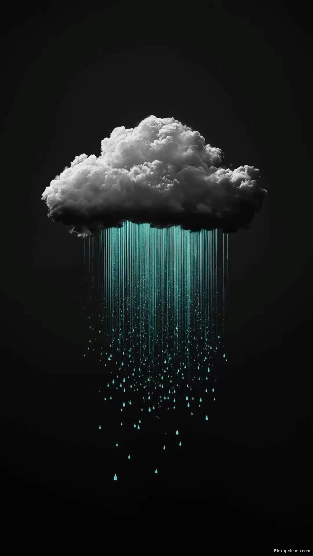 Minimalist Raining Cloud Art Your next beautiful cute wallpaper phone Minimalist Raining Cloud Art Your next beautiful cute wallpaper phone.