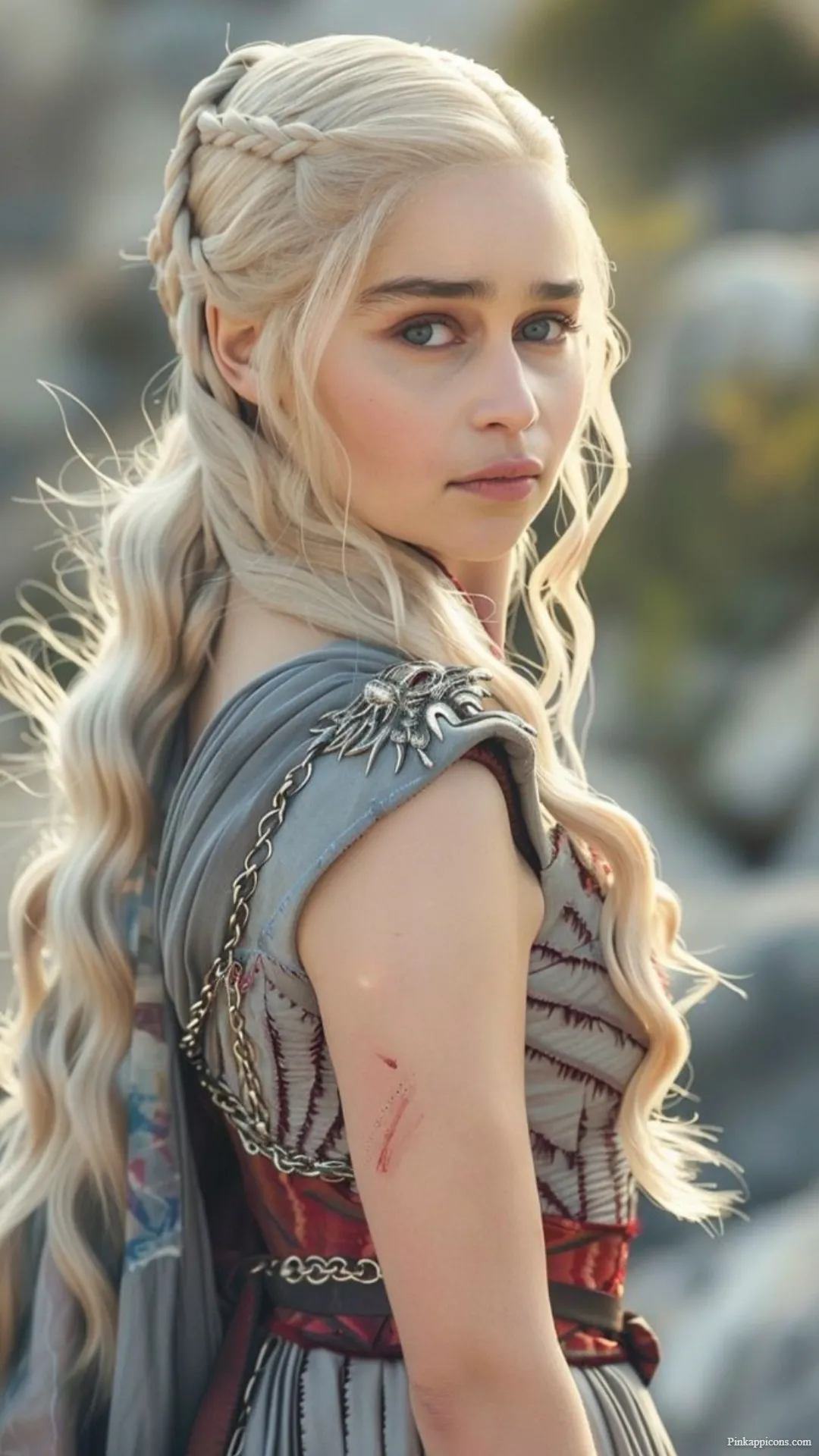 Mother of Dragons Daenerys Targaryen Portrait Game of Thrones Wallpaper Mother of Dragons Daenerys Targaryen Portrait Game of Thrones Wallpaper.
