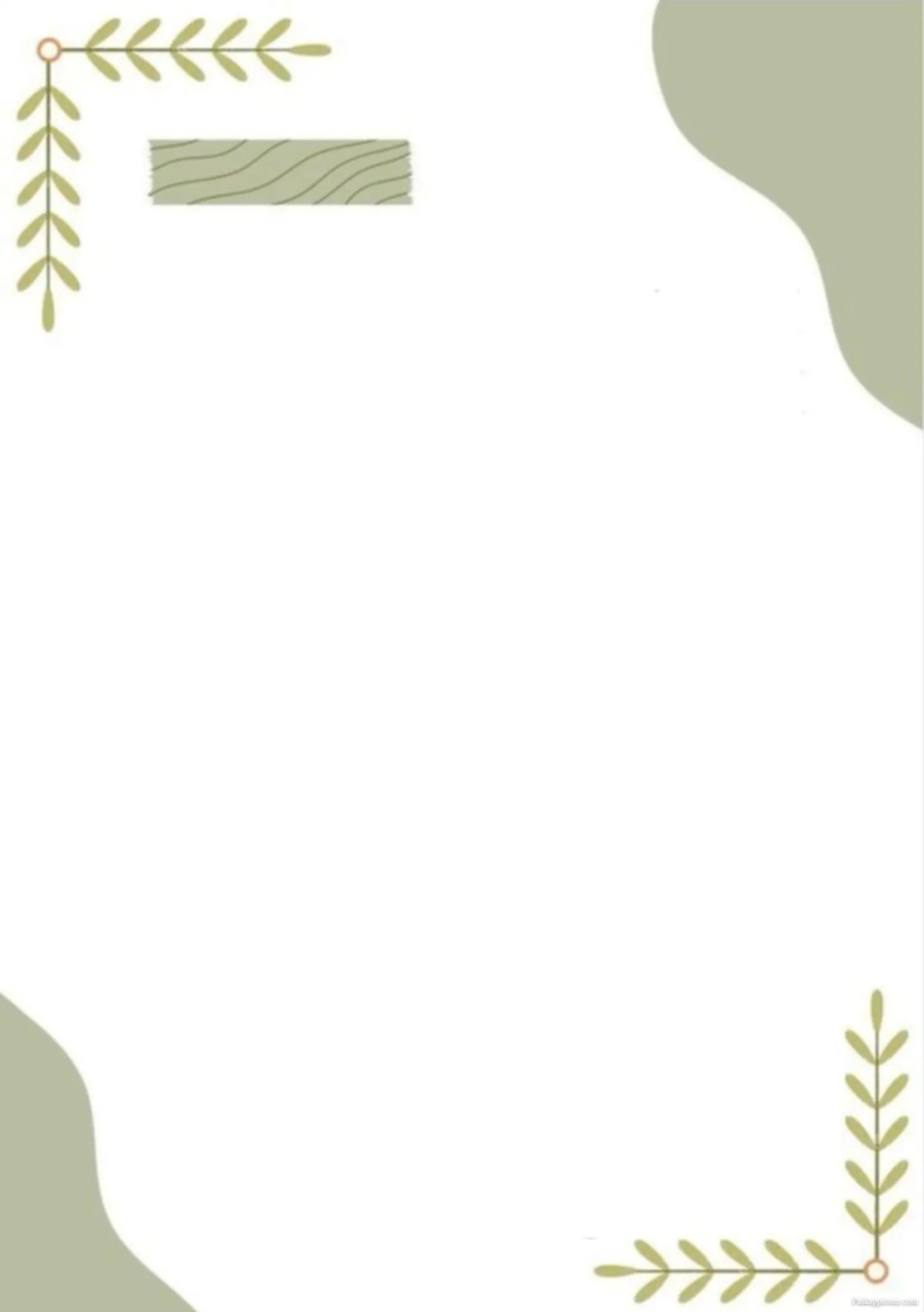 Nature Inspired Green Border Design Ideas for Phone Aesthetics Nature Inspired Green Border Design Ideas for Phone Aesthetics