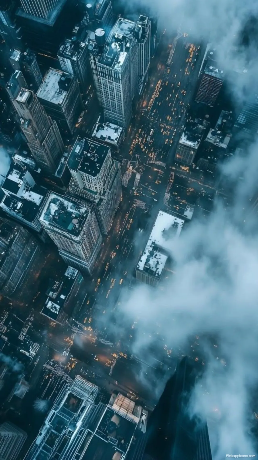 New York Wallpaper HD Stunning Aerial View of NYC Skyscrapers and City Lights New York Wallpaper HD Stunning Aerial View of NYC Skyscrapers and City Lights