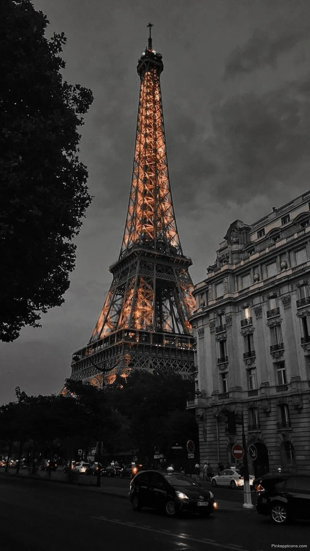 New York Wallpaper HD Stunning Parisian Eiffel Tower with a Dark Sky New York Wallpaper HD Stunning Parisian Eiffel Tower with a Dark Sky