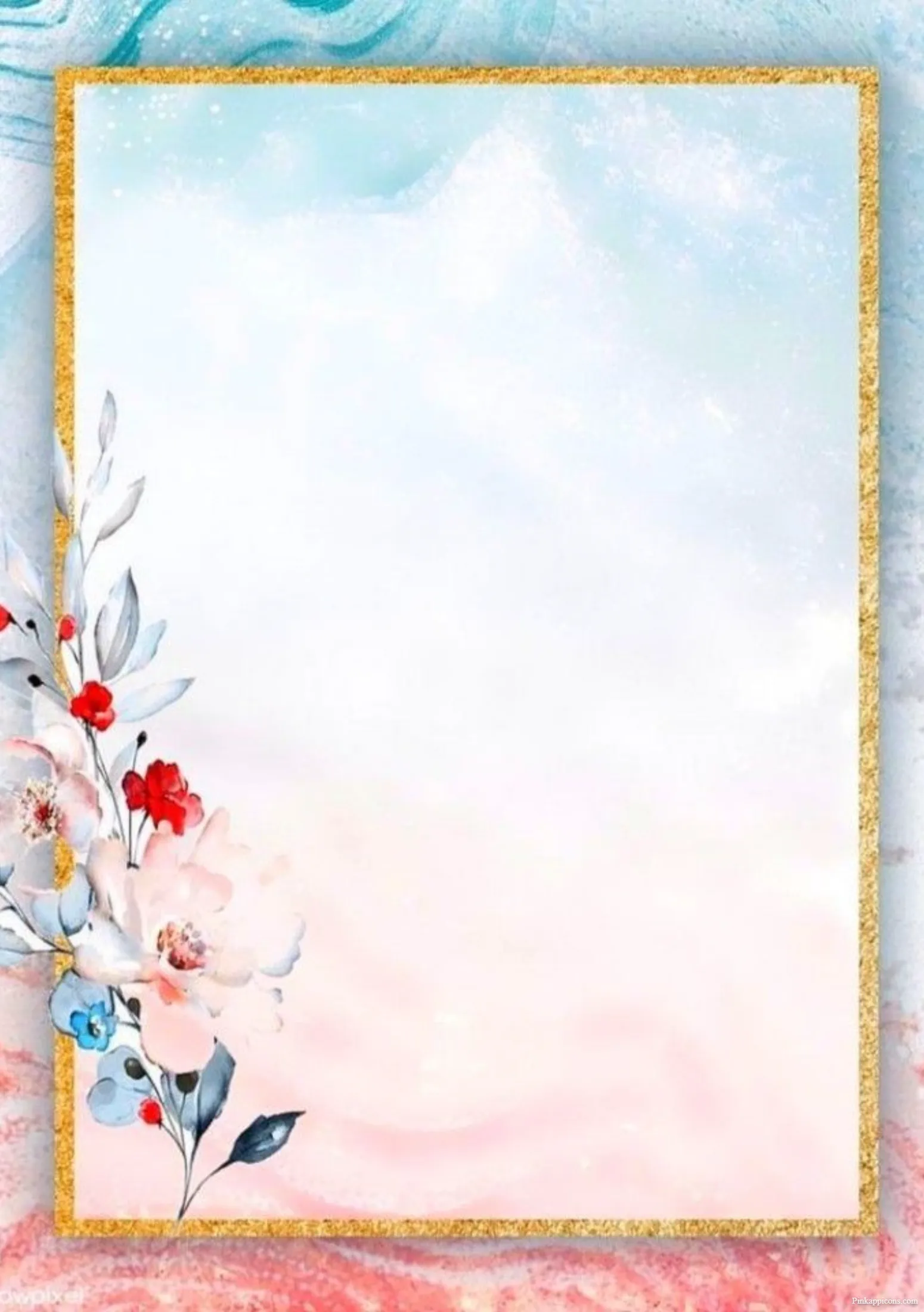 Pastel Watercolor Gold Frame Beautiful Border Design Ideas Pastel Watercolor & Gold Frame Beautiful Border Design Ideas.
