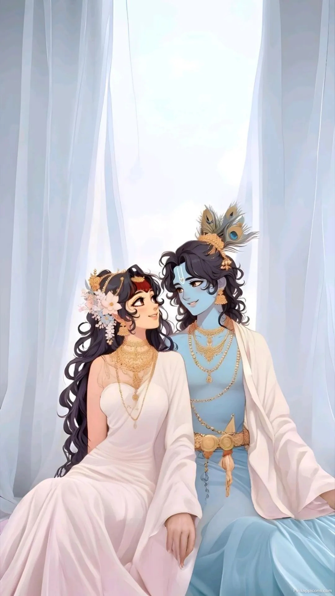 Radha Krishna HD Wallpapers A Tender Moment Anime Phone Wallpaper Radha Krishna HD Wallpapers A Tender Moment Anime Phone Wallpaper.