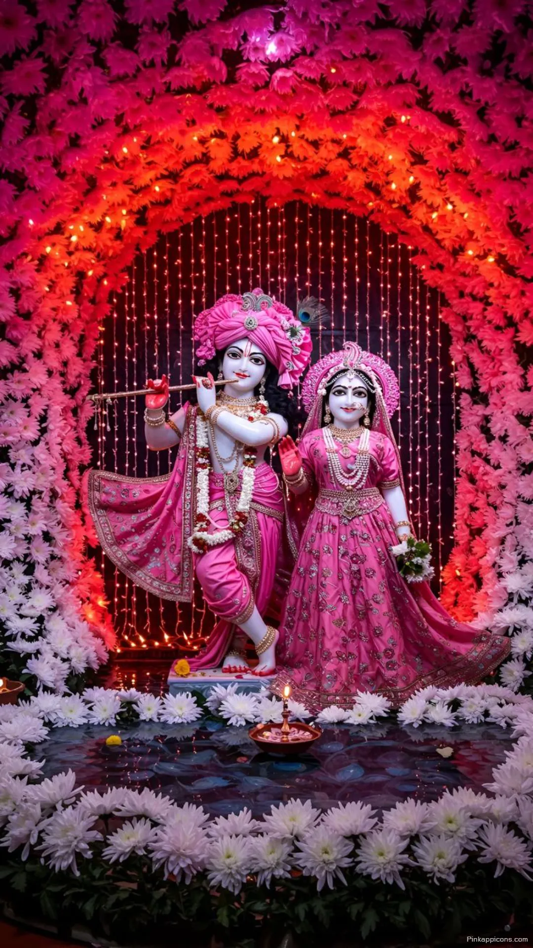 Radha Krishna HD Wallpapers Divine Pink Darshan Phone Wallpaper Radha Krishna HD Wallpapers Divine Pink Darshan Phone Wallpaper.