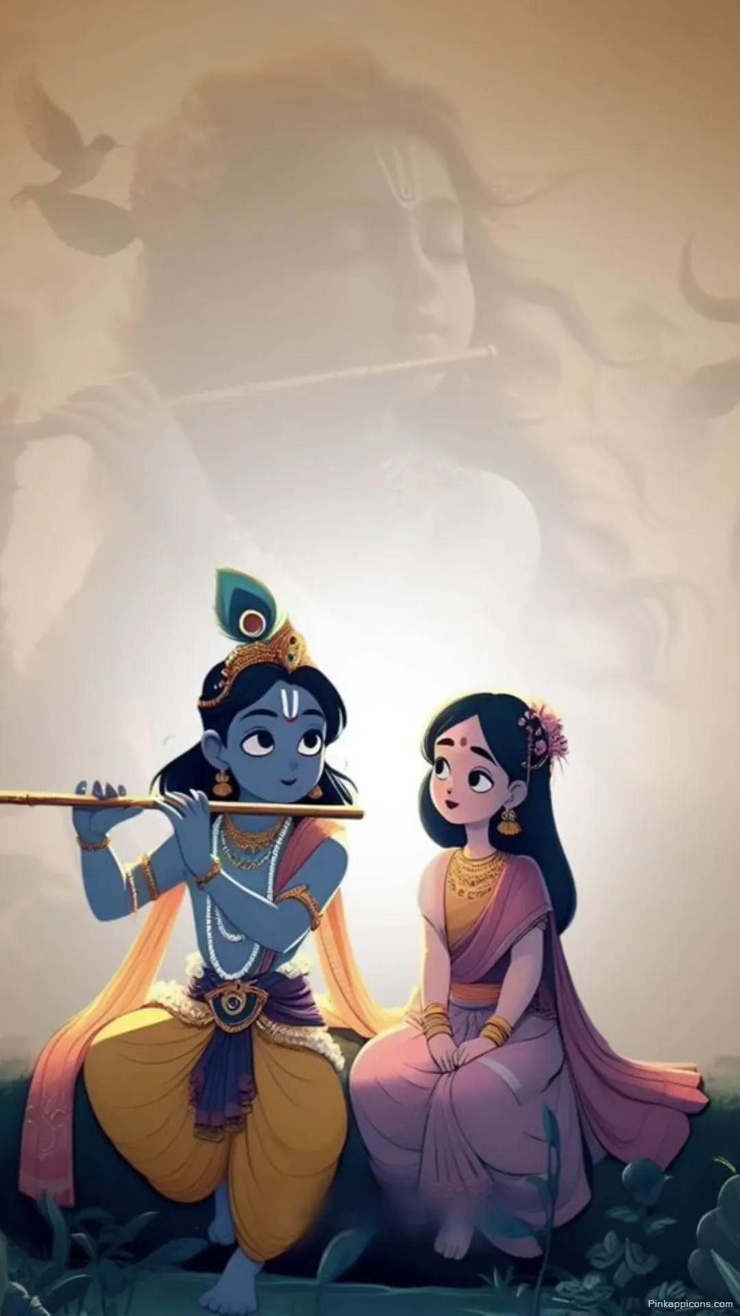 Radha Krishna HD Wallpapers Enchanting Cartoon Art Phone Wallpaper Radha Krishna HD Wallpapers Enchanting Cartoon Art Phone Wallpaper.
