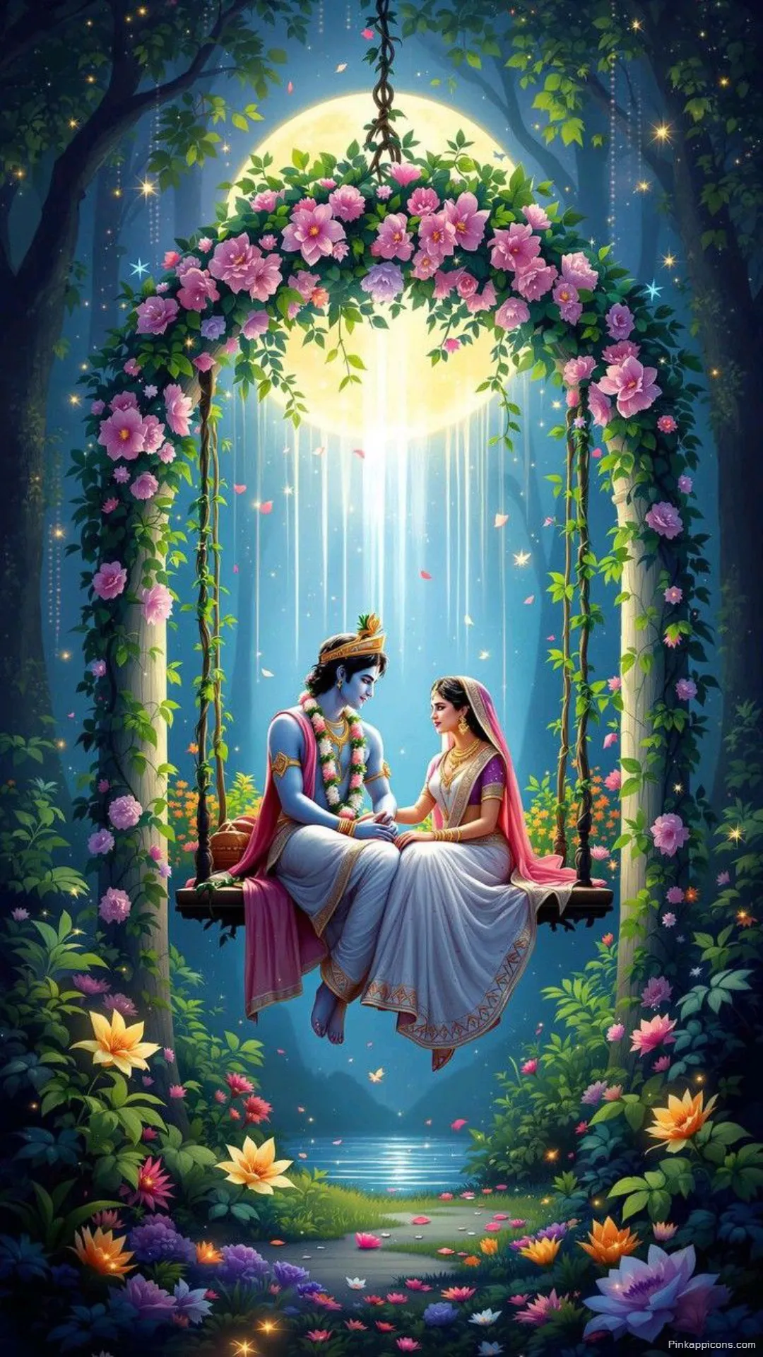 Radha Krishna HD Wallpapers Magical Forest Romance Phone Wallpaper Radha Krishna HD Wallpapers Magical Forest Romance Phone Wallpaper.