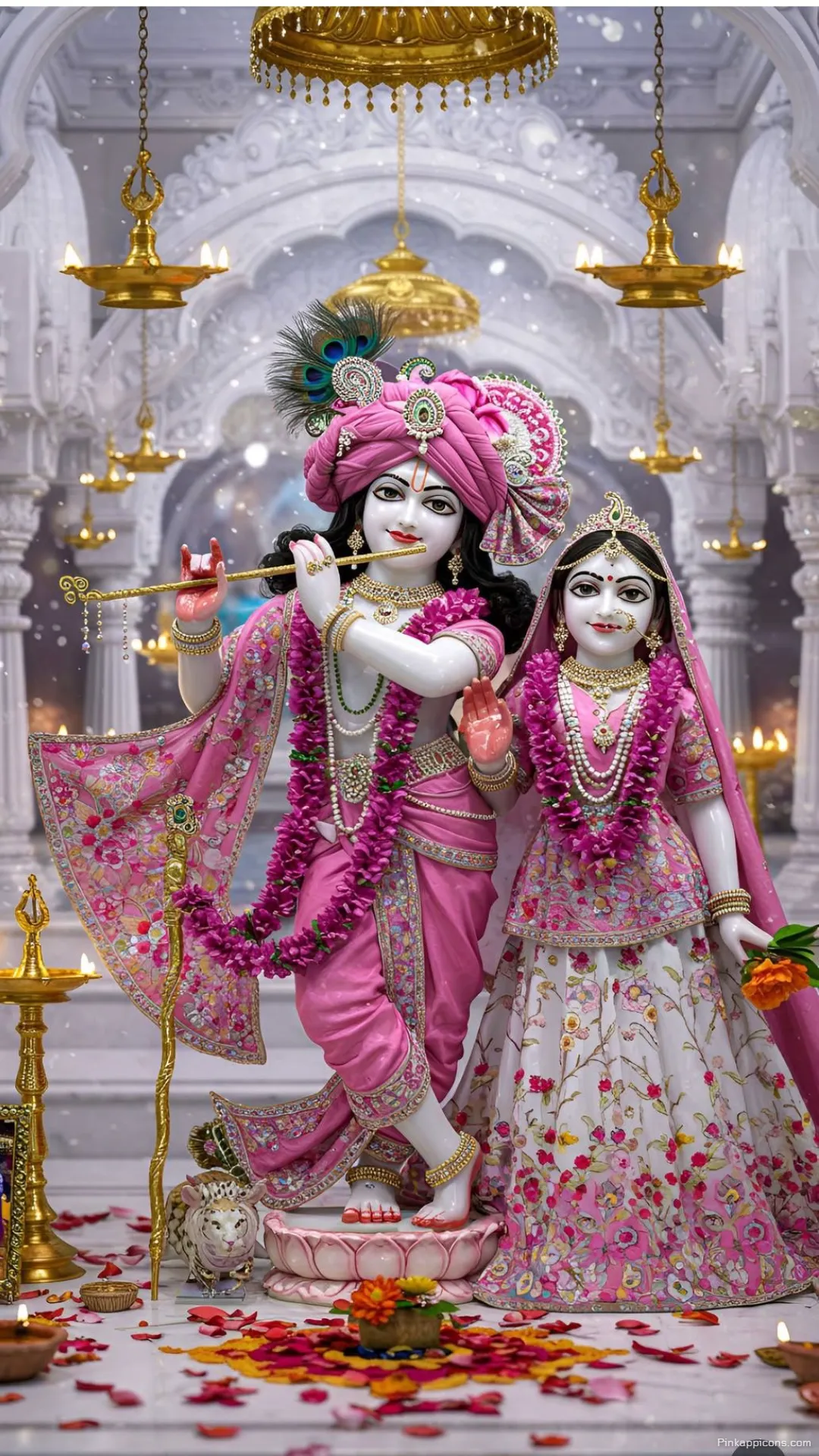 Radha Krishna HD Wallpapers Ornate Temple Murti Phone Wallpaper Radha Krishna HD Wallpapers Ornate Temple Murti Phone Wallpaper.