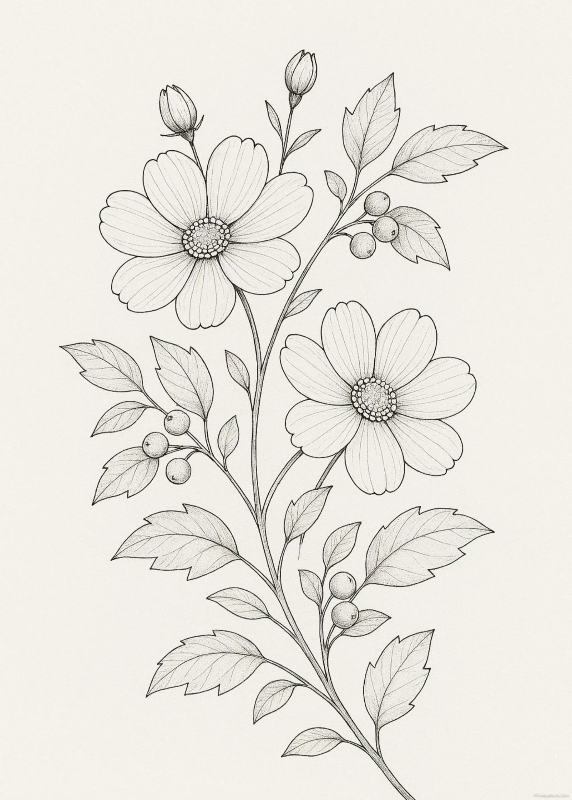 Realistic Shaded Flowers Drawing Ideas for Beginners scaled Realistic Shaded Flowers Drawing Ideas for Beginners