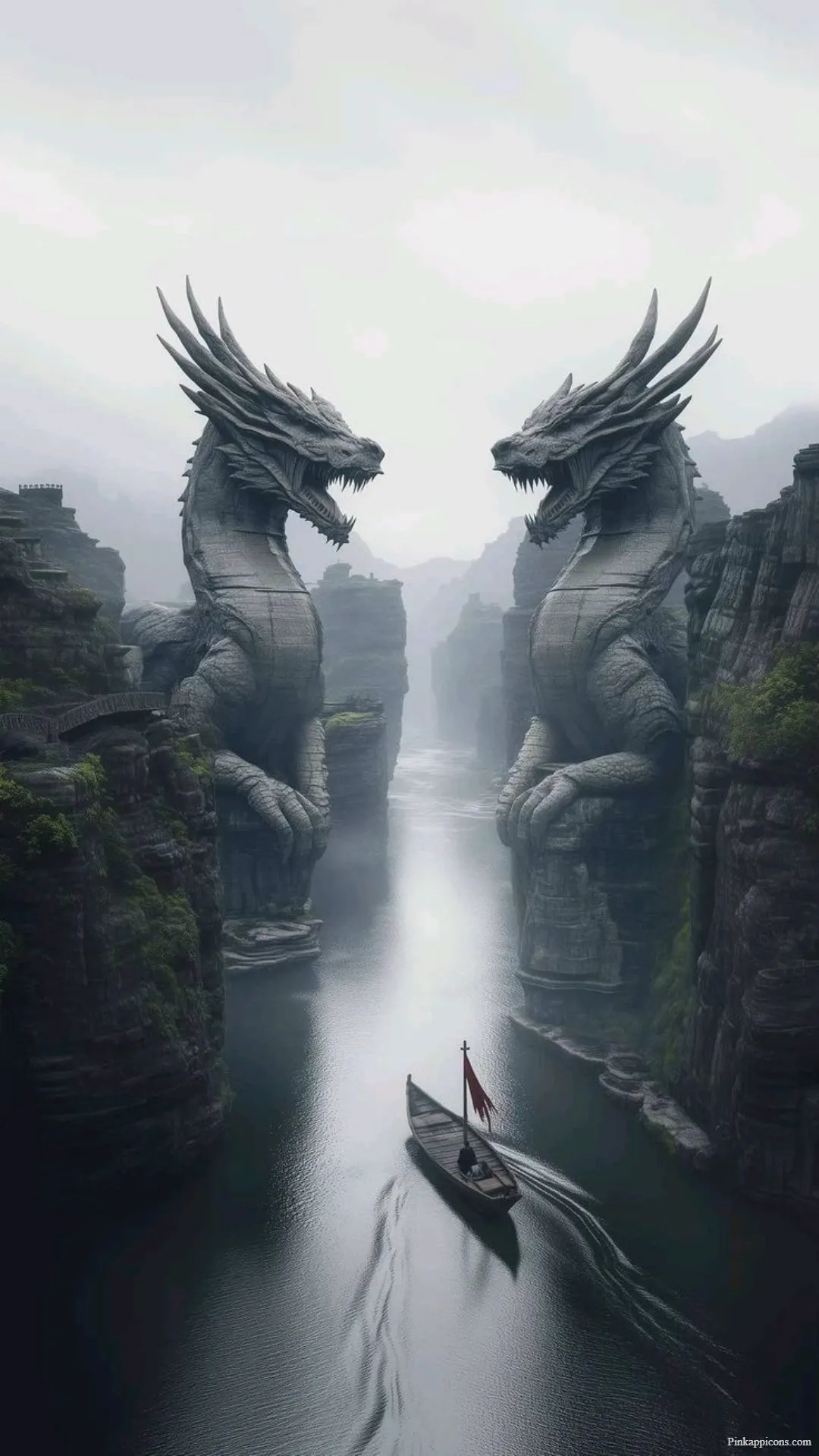 Sailing Through the Dragon Gates Epic Game of Thrones Wallpaper Sailing Through the Dragon Gates Epic Game of Thrones Wallpaper.