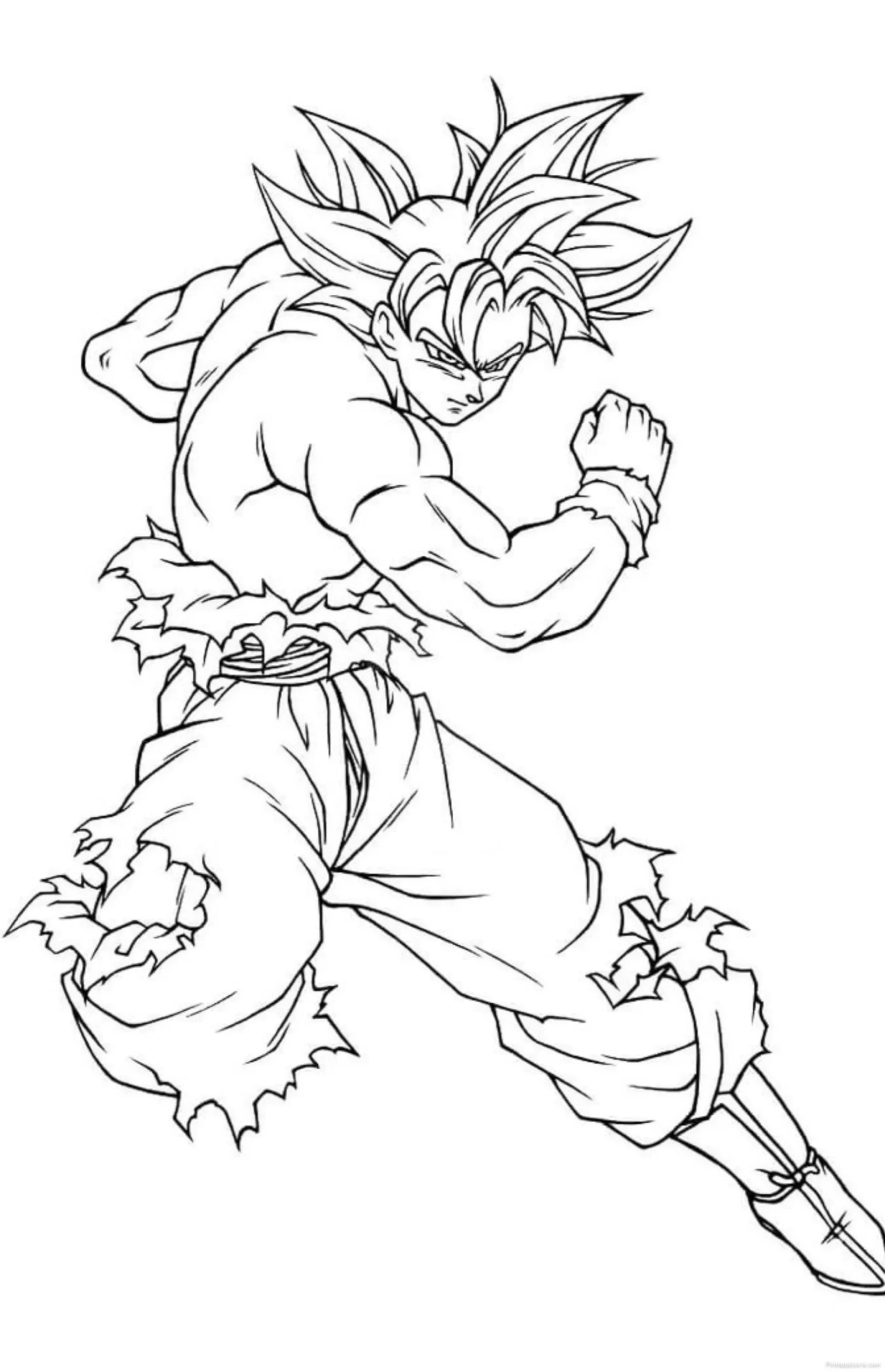 Simple Goku Drawing Ideas for Action Scenes scaled Simple Goku Drawing Ideas for Action Scenes