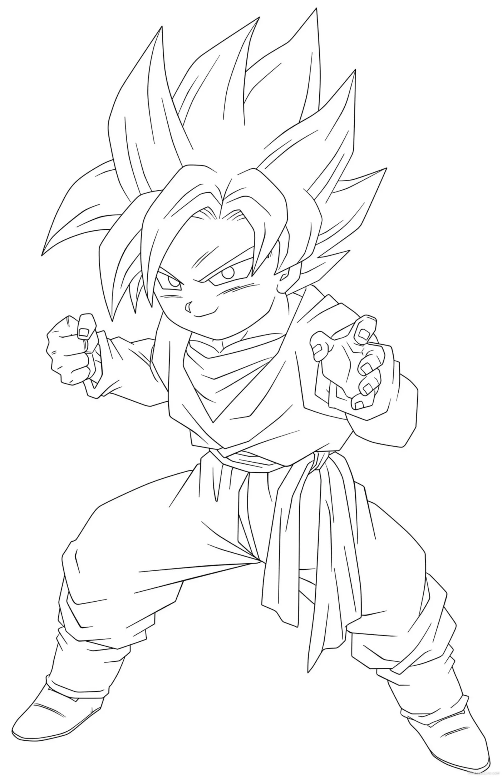 Simple Goku Drawing Ideas for Young Artists scaled Simple Goku Drawing Ideas for Young Artists