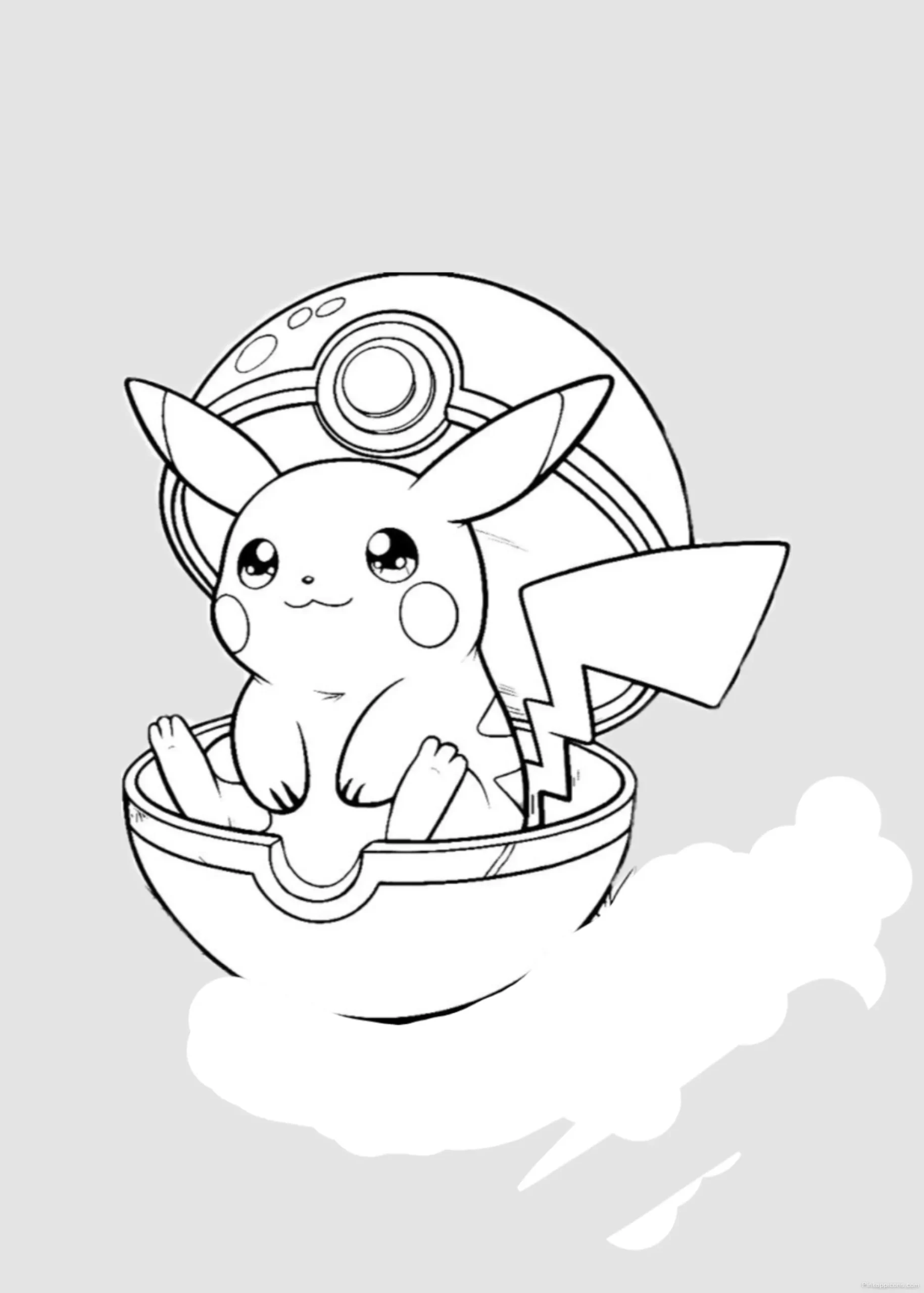 Simple Pikachu Drawing Ideas with an Outline scaled Simple Pikachu Drawing Ideas with an Outline