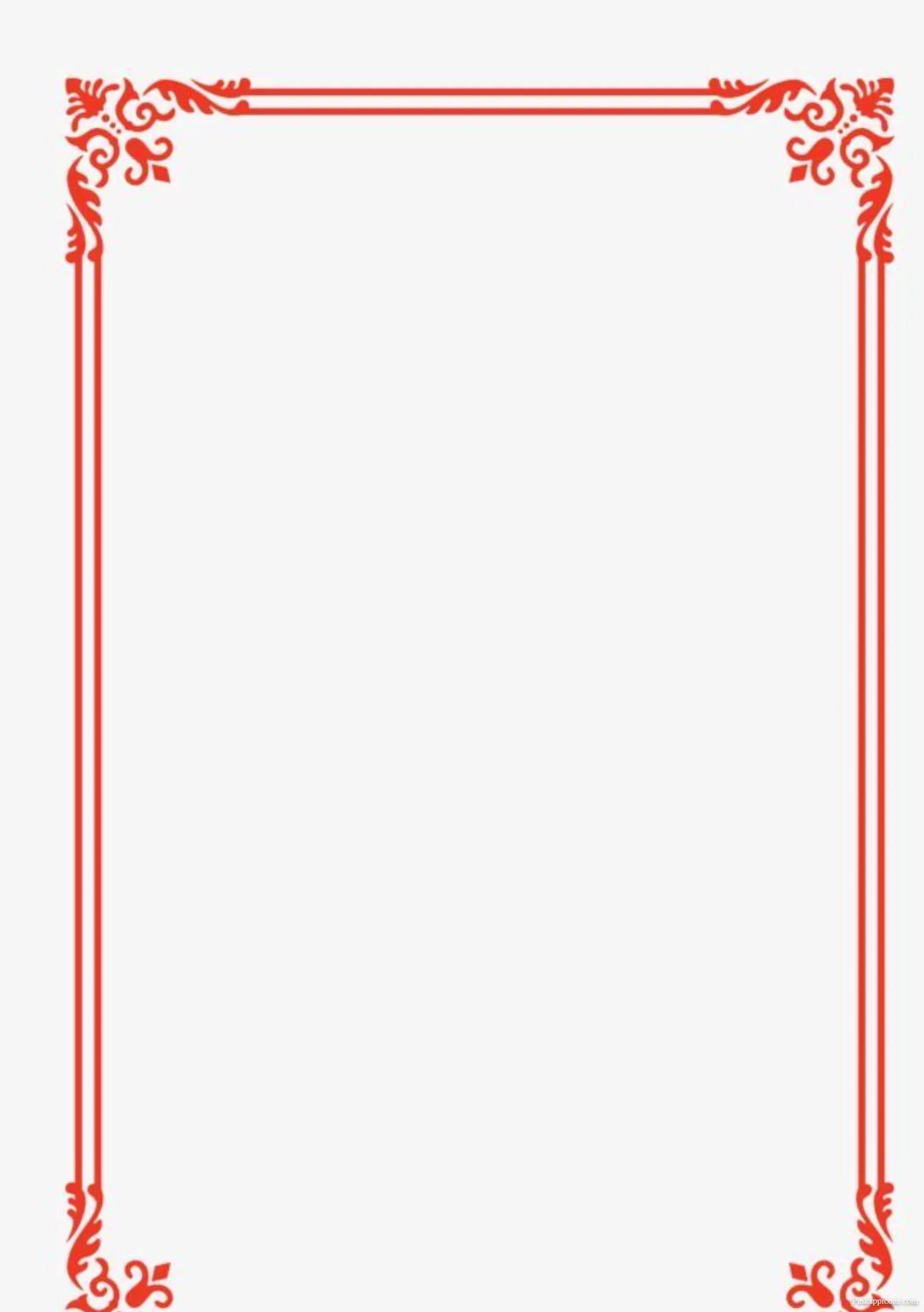 Simple Red Line Border Design Ideas for Phone Backgrounds Simple Red Line Border Design Ideas for Phone Backgrounds