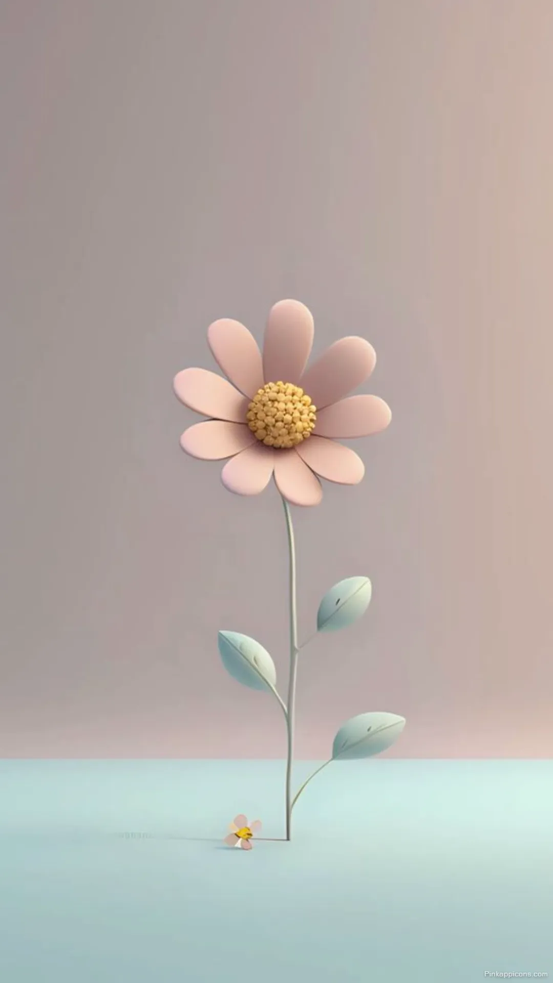 Simple Wallpaper HD Elegant Abstract Pink Flower on a Light Background Simple Wallpaper HD Elegant Abstract Pink Flower on a Light Background