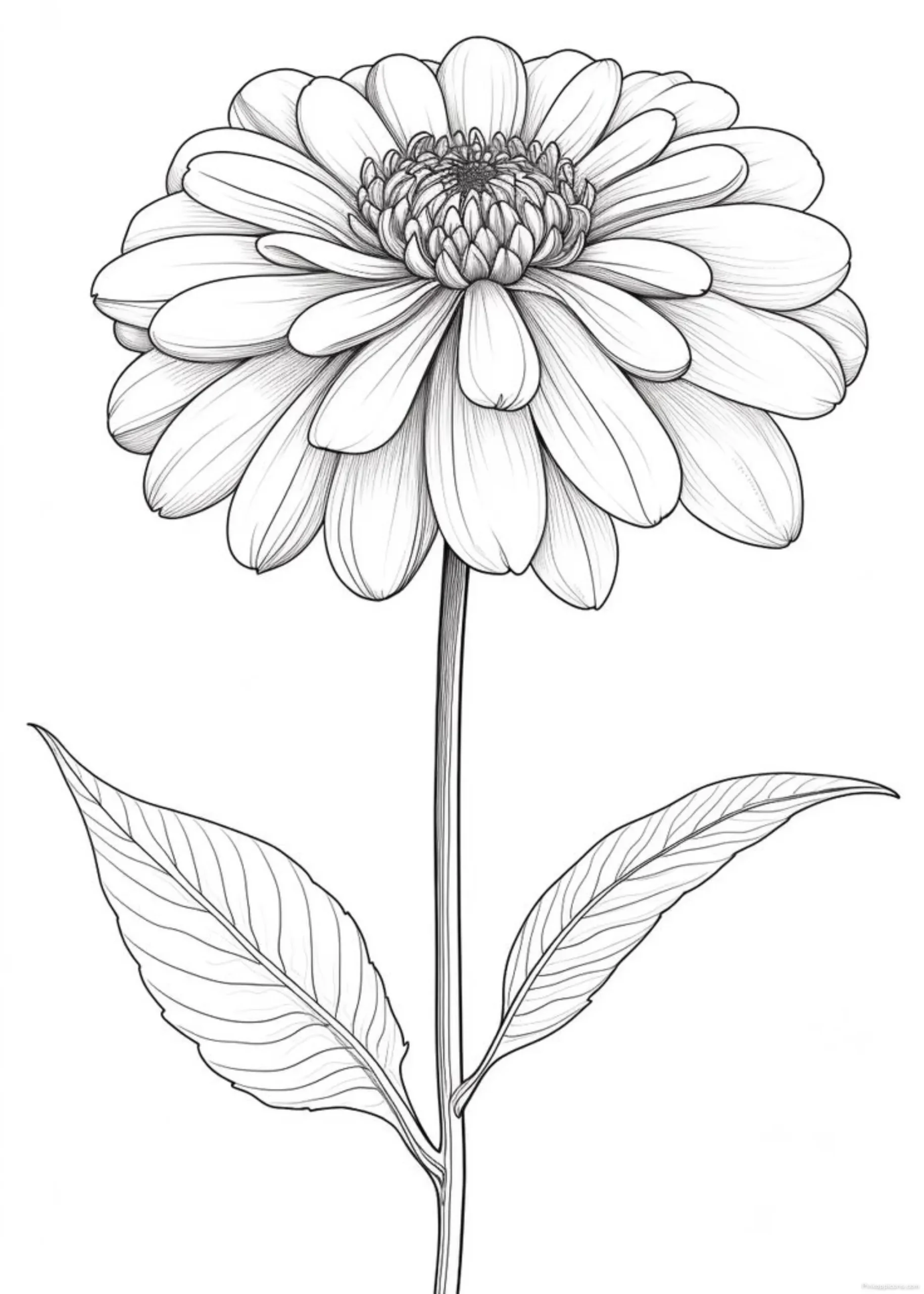 Simple and Detailed Flowers Drawing with Leaves scaled Simple and Detailed Flowers Drawing with Leaves