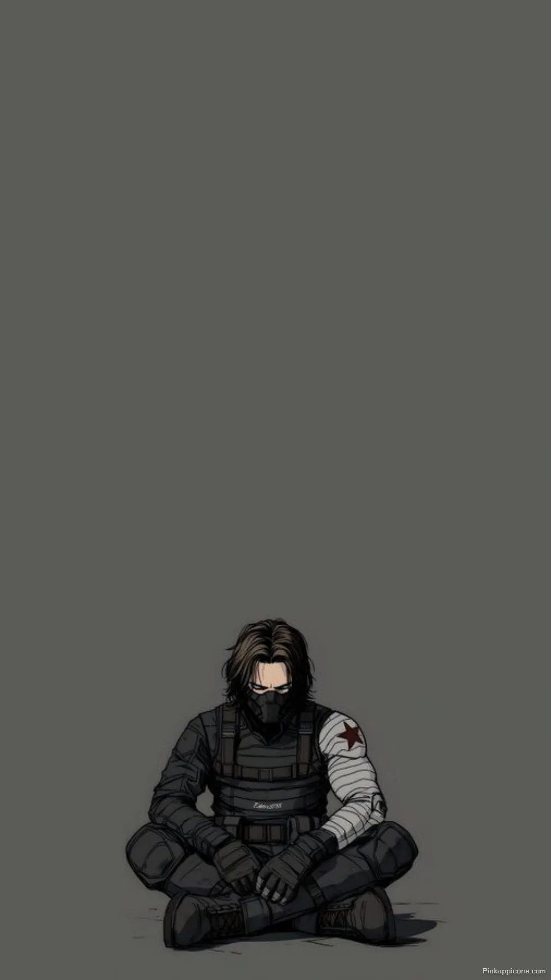 Solemn Bucky Barnes Dark Aesthetic Wallpaper Iconic Marvel Mobile Screen Solemn Bucky Barnes Dark Aesthetic Wallpaper Iconic Marvel Mobile Screen.