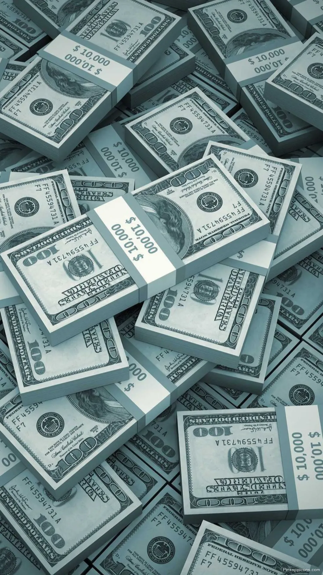 Stacked Cash Money Wallpaper for Phone Hundreds of Dollars Stacked Cash Money Wallpaper for Phone Hundreds of Dollars