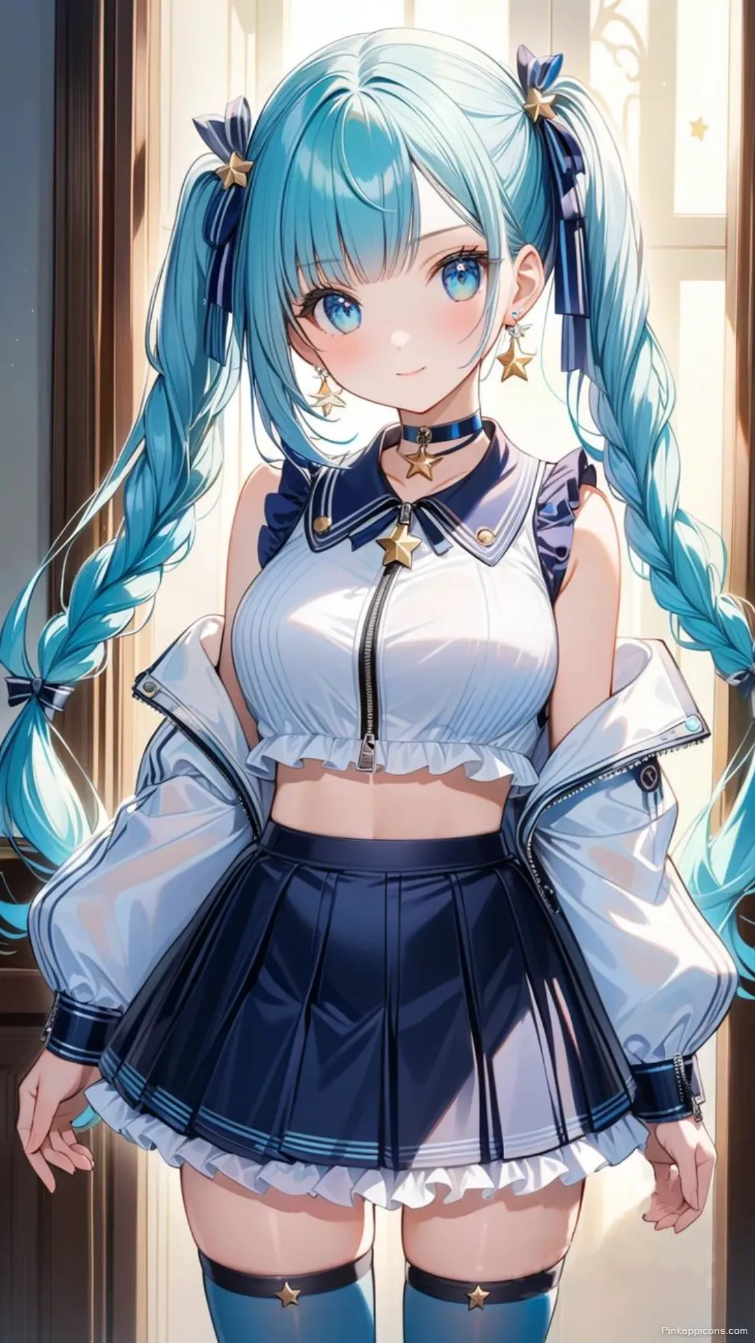 Starry Sailor Miku Wallpaper Cute Hatsune Miku Phone Background Starry Sailor Miku Wallpaper Cute Hatsune Miku Phone Background