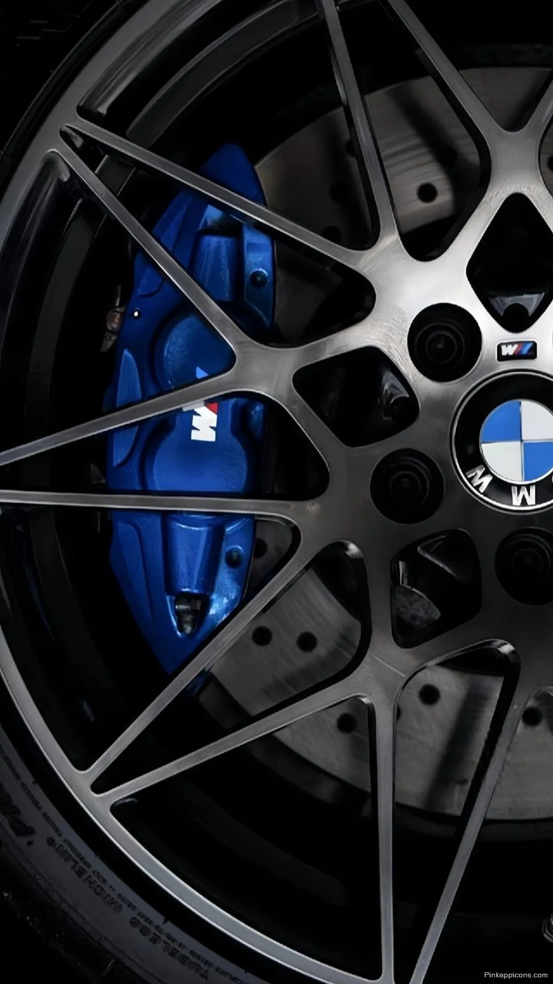 Stylish BMW Wallpaper for Phone A Detailed Shot of a Wheel and Brake Stylish BMW Wallpaper for Phone A Detailed Shot of a Wheel and Brake