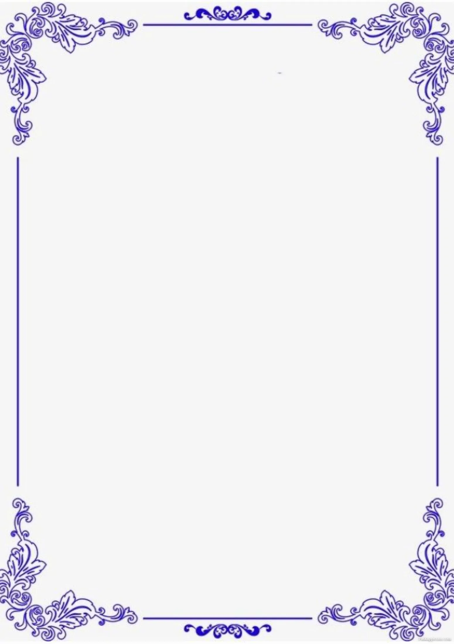 Swirling Blue Border Design Ideas to Decorate Your Phone Swirling Blue Border Design Ideas to Decorate Your Phone