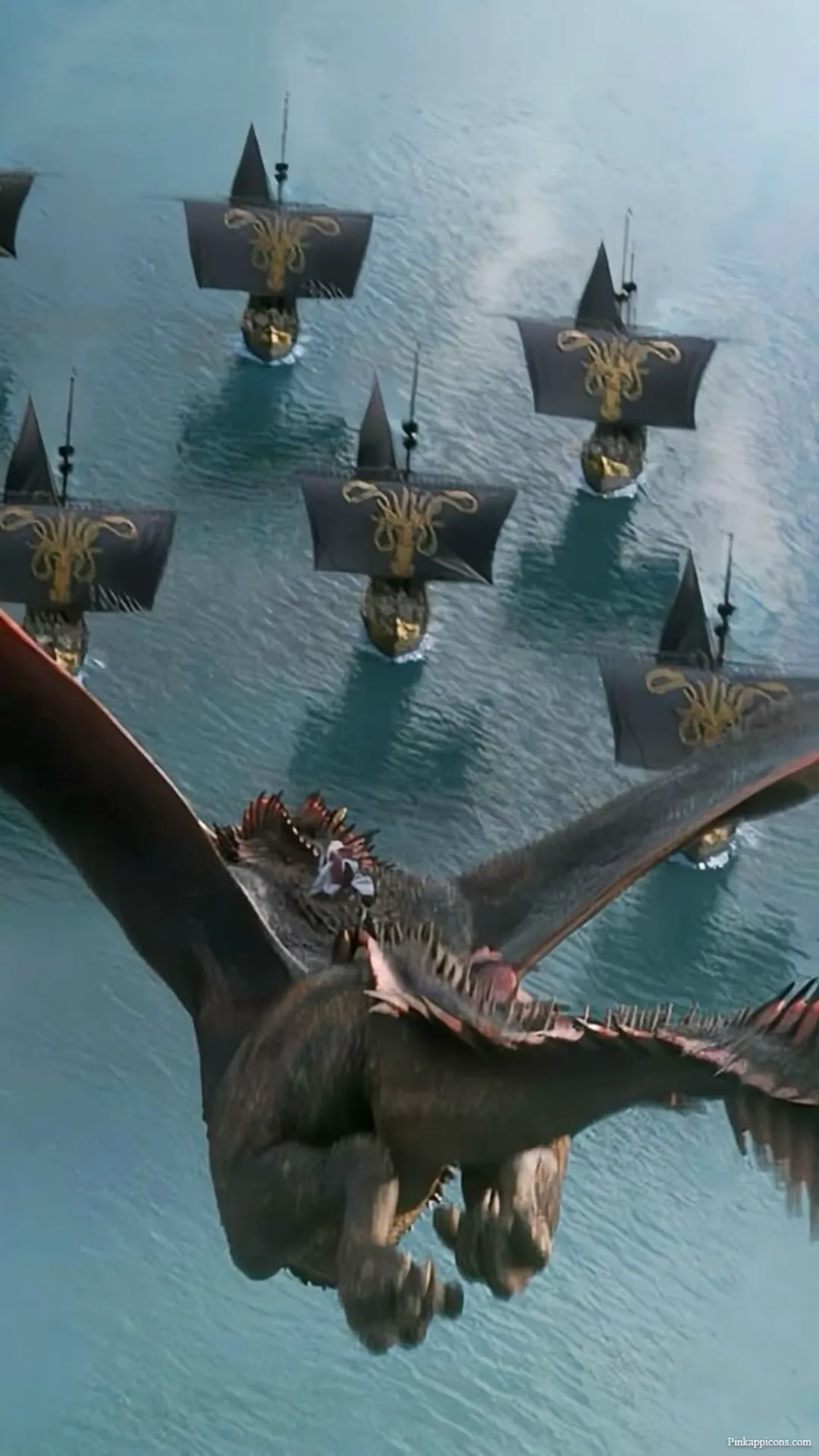 The Dragon Queens Armada Sets Sail Dynamic Game of Thrones Wallpaper The Dragon Queen’s Armada Sets Sail Dynamic Game of Thrones Wallpaper.