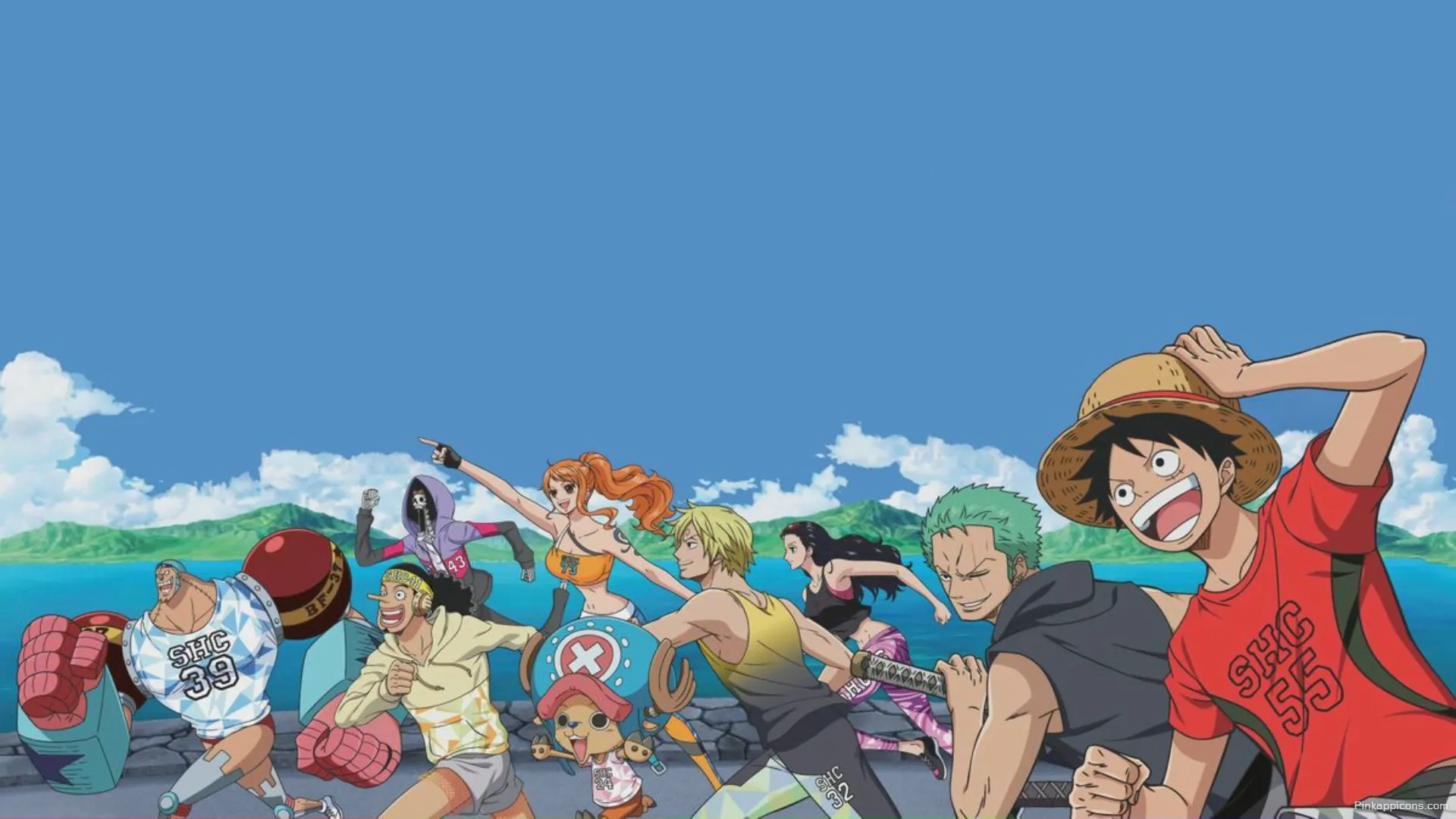 The Straw Hat Crew One Piece Anime Wallpaper for Laptop Epic Team Shot The Straw Hat Crew One Piece Anime Wallpaper for Laptop – Epic Team Shot