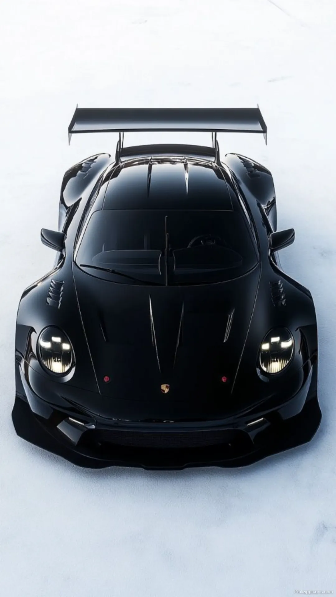 The Ultimate Beast An Aggressive Black Porsche Supercar Porche Wallpaper for Your Phone The Ultimate Beast An Aggressive Black Porsche Supercar Porche Wallpaper for Your Phone