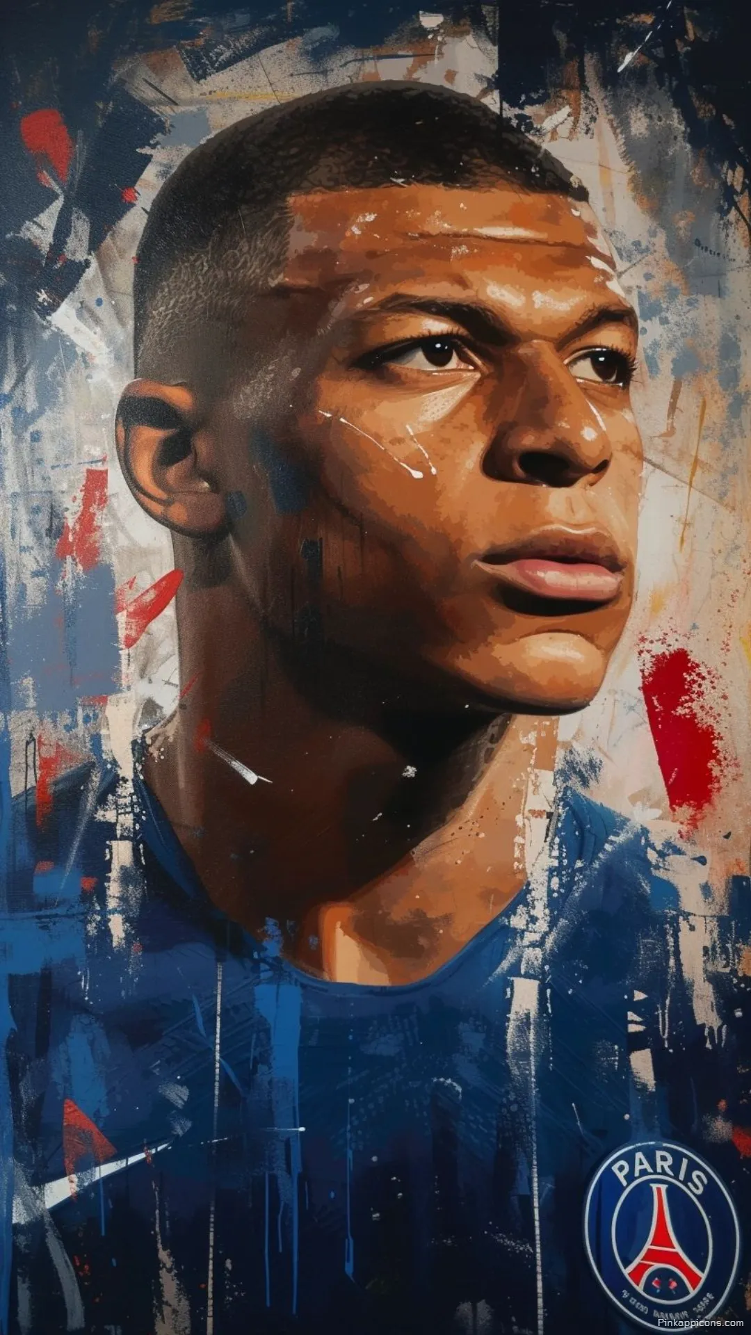 Unique Football Wallpaper A Stylized Wallpaper of a Paris Saint Germain Player Unique Football Wallpaper A Stylized Wallpaper of a Paris Saint-Germain Player